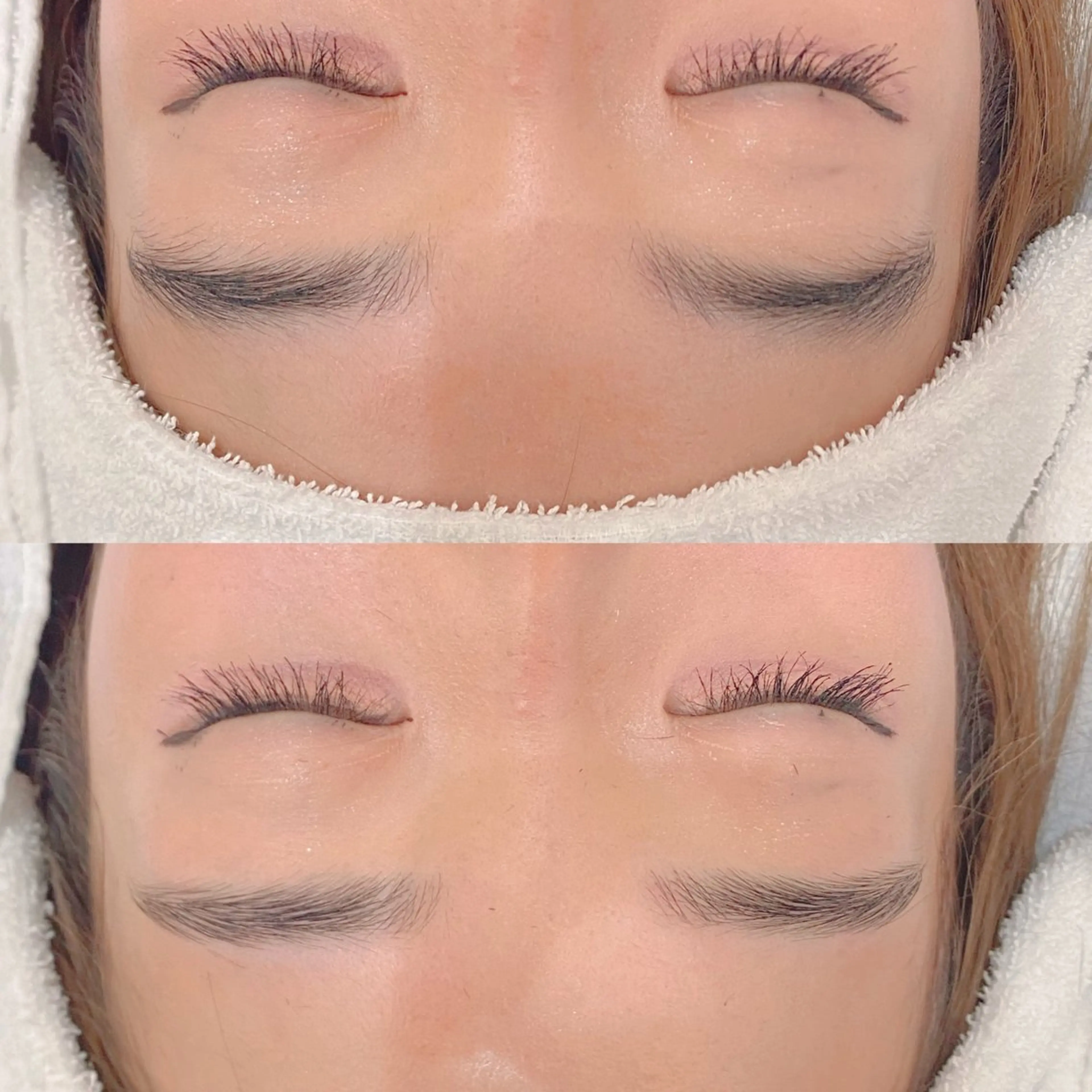 アイブロウ ワックス脱毛 眉カット PROGRESS あかり❤️‍🔥のマツエク・マツパデザイン