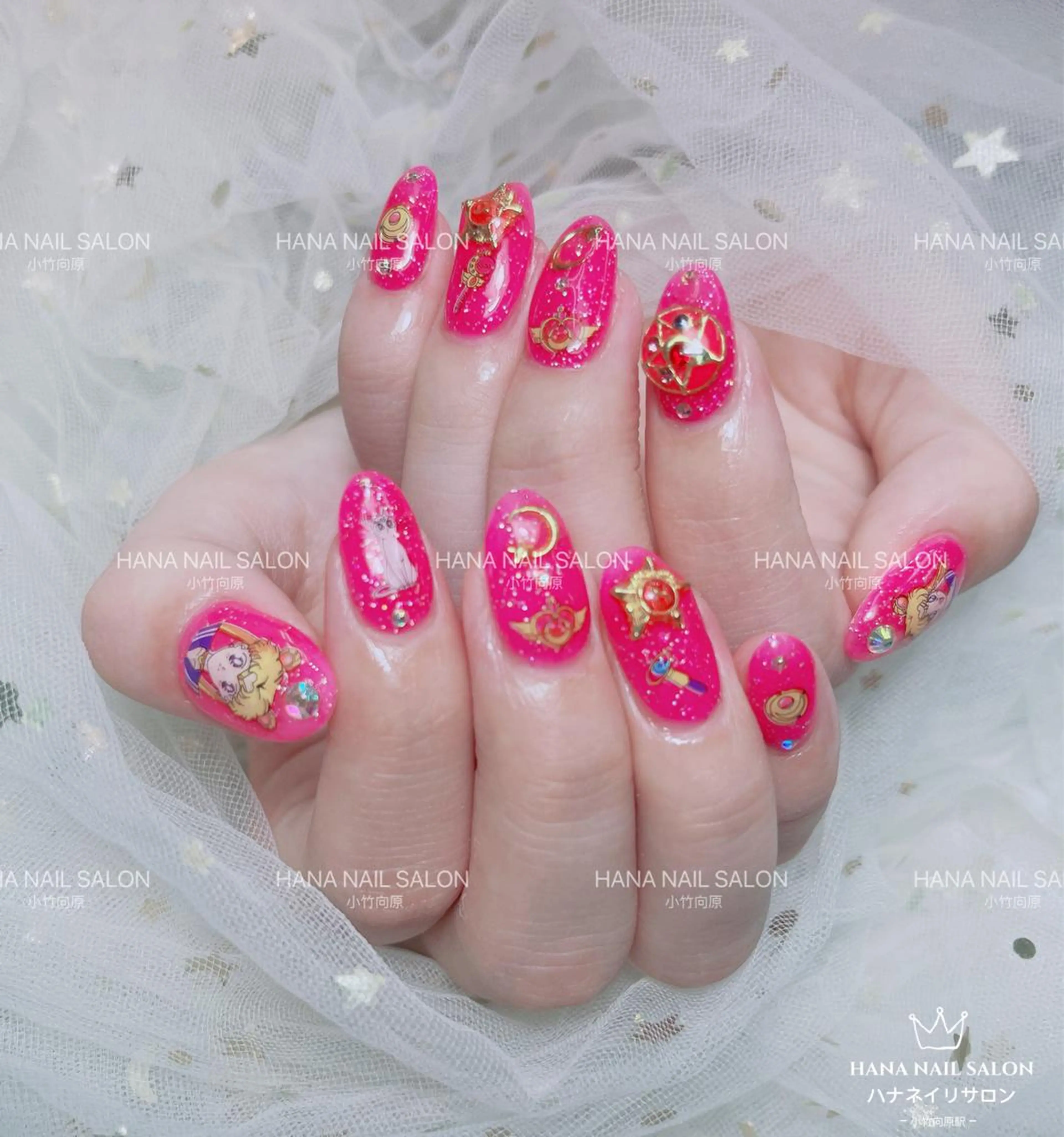 ネイル ハンドネイル HANA ART NAIL SALONのネイルデザイン