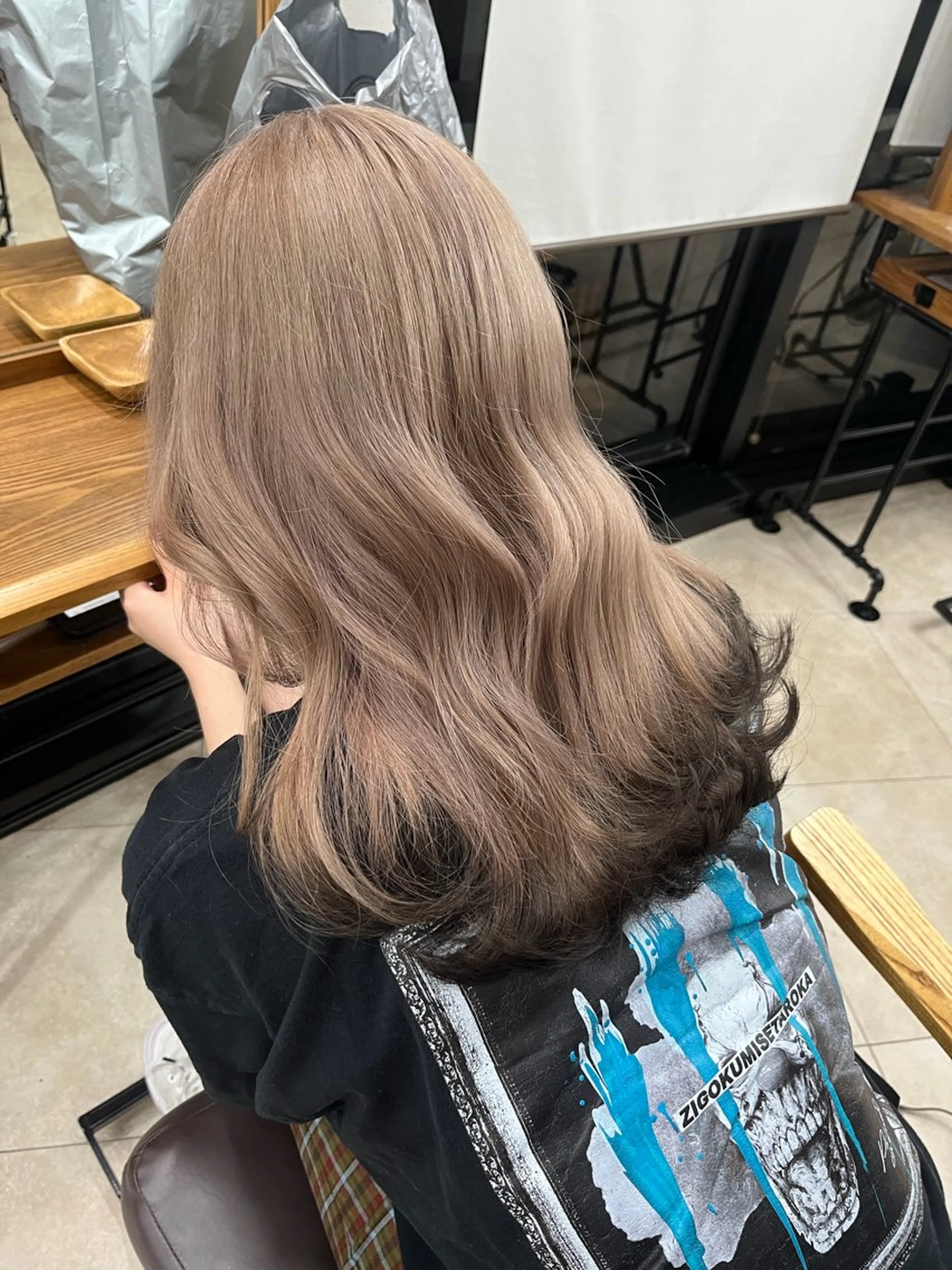 ロング カラー 透明感/艶カラー🌼 茶屋町🌼SA-YAのヘアスタイル