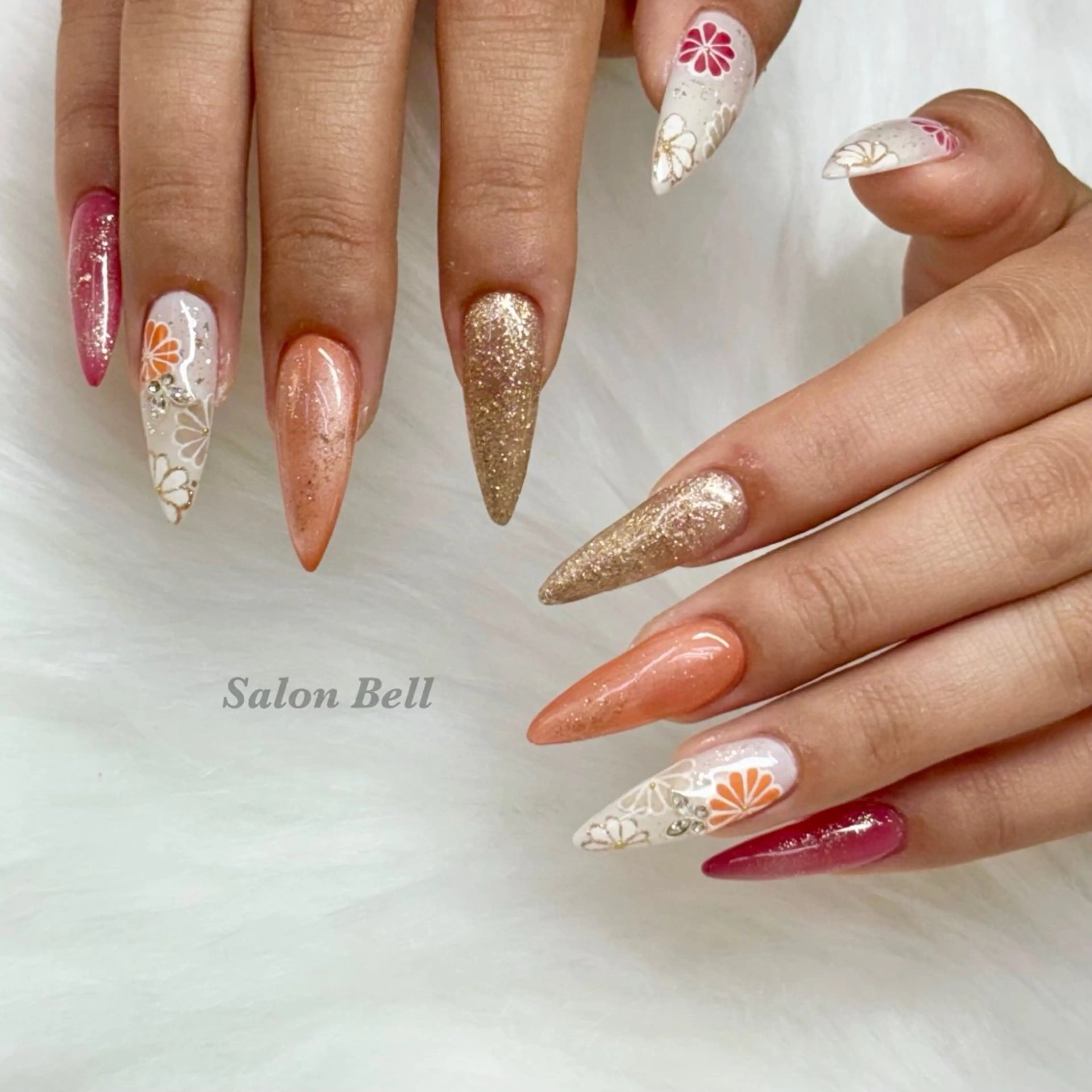 ネイル ハンドネイル totalsalon Bellのマツエク・マツパデザイン