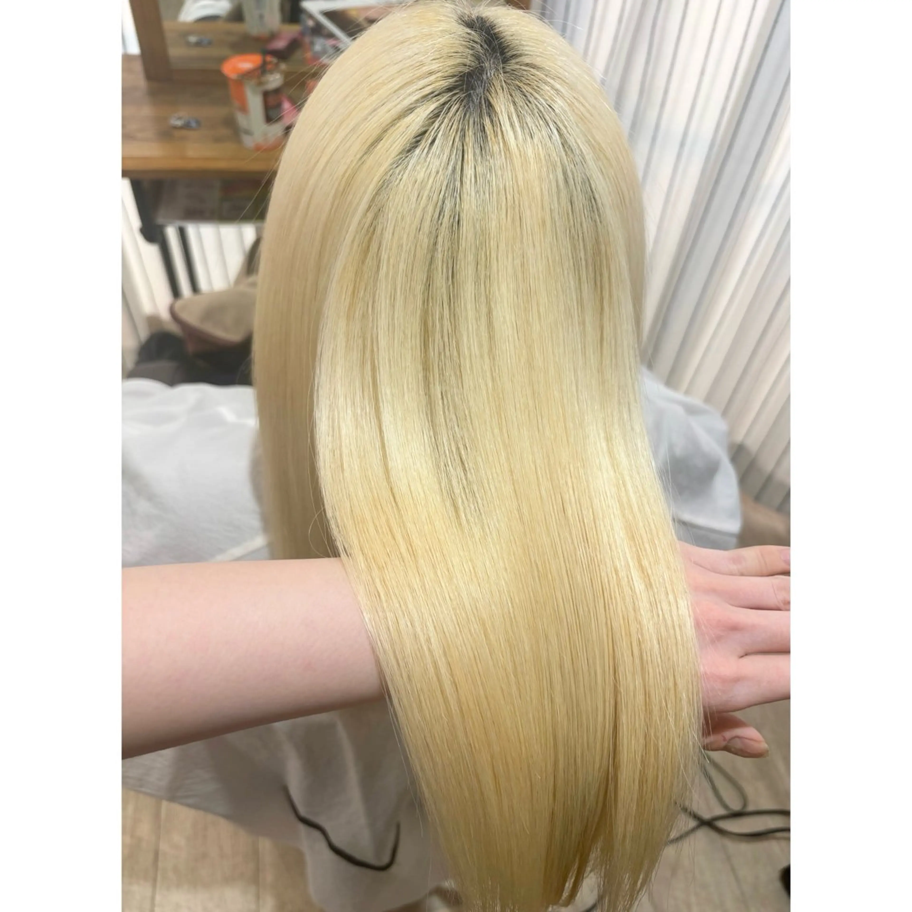 セミロング トリートメント トリートメント はしもと あかりのヘアスタイル