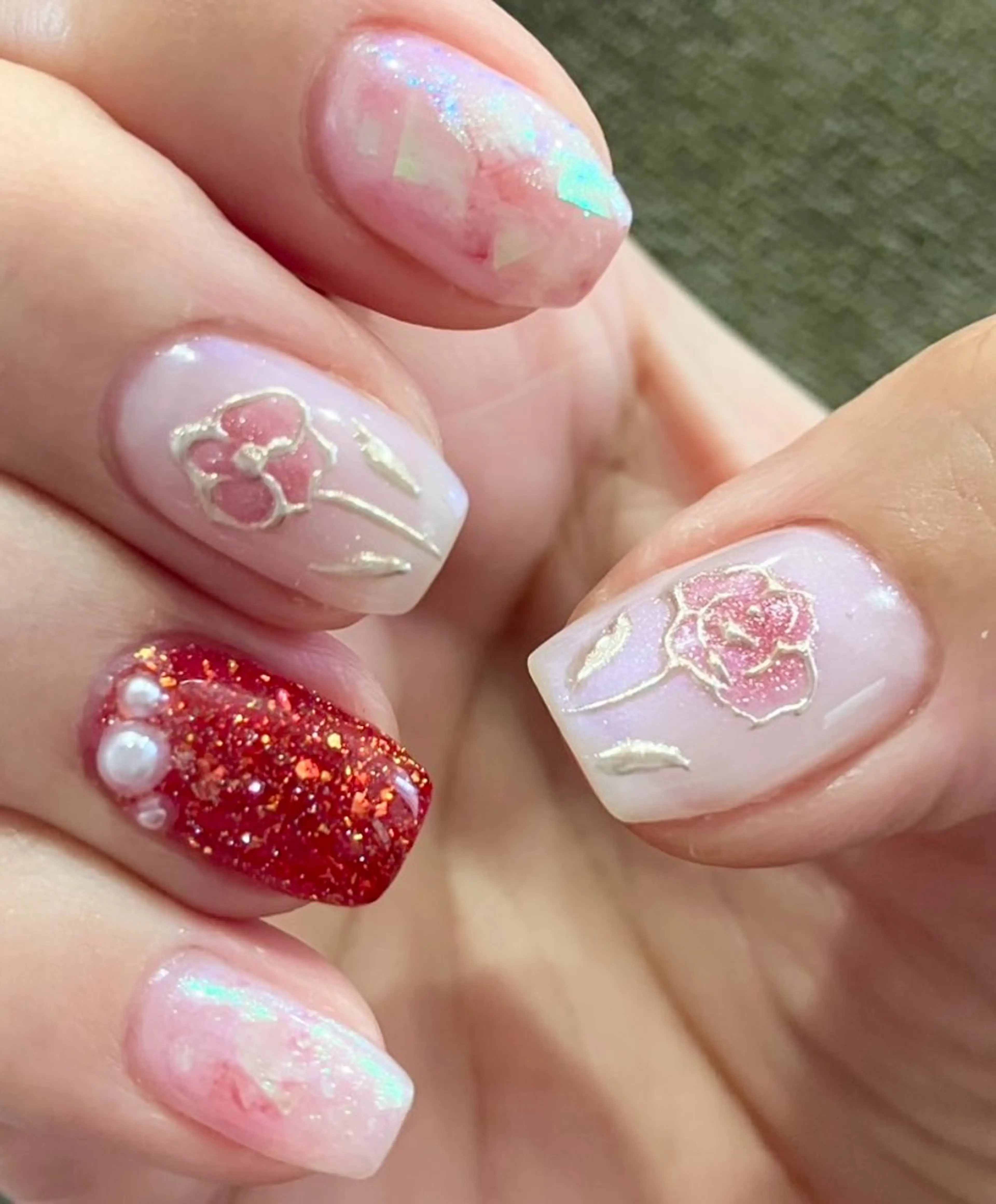 ネイル アートネイル フラワーネイル LinoTino nailのネイルデザイン