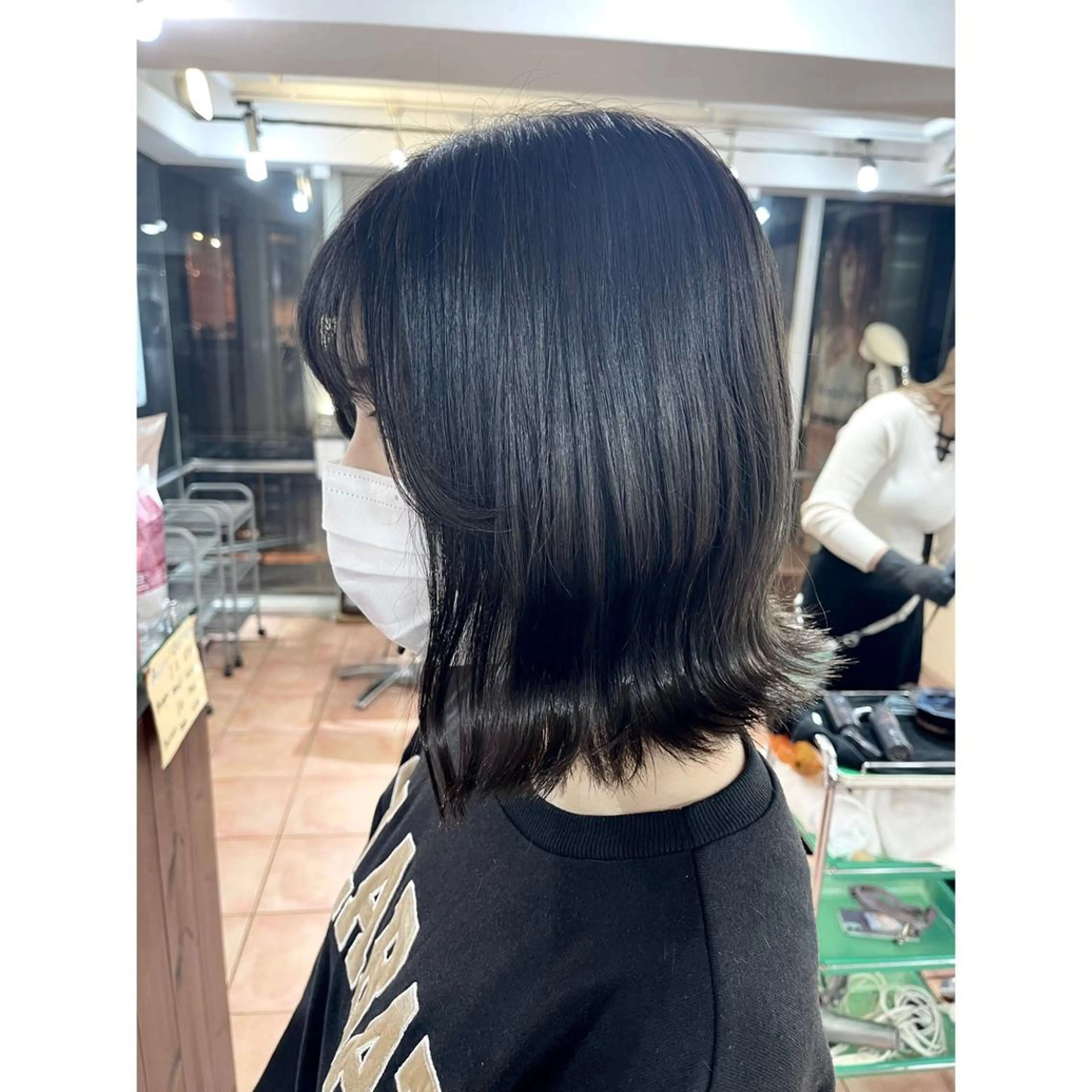 ミディアム カラー パーマ ヘアアレンジ カット ヘアカラー トリートメント 🦋エクステ/透明感 カラー🦋宮川莉央のヘアスタイル