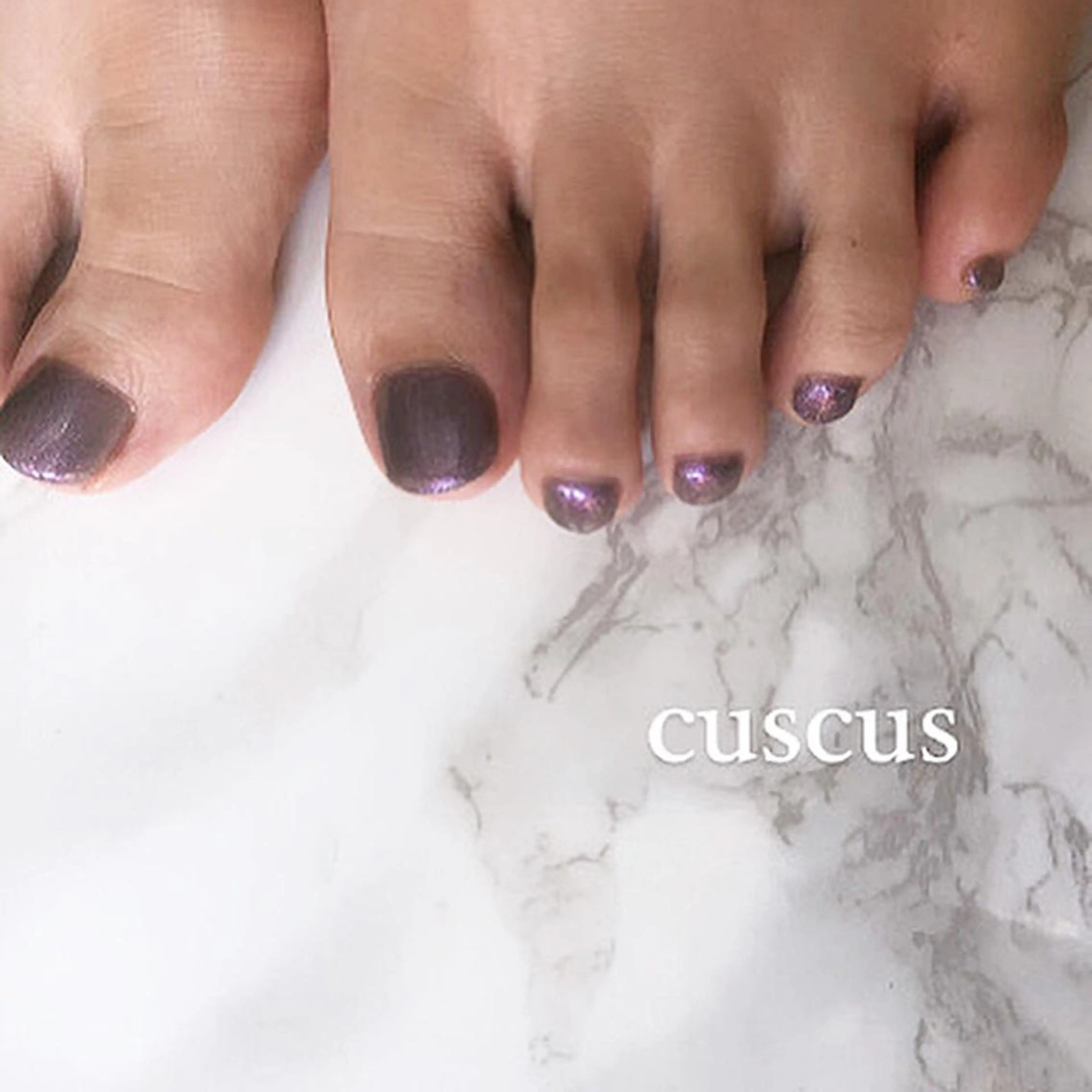 ネイル フットネイル ＣＵＳＣＵＳ …ｔ.akiのネイルデザイン