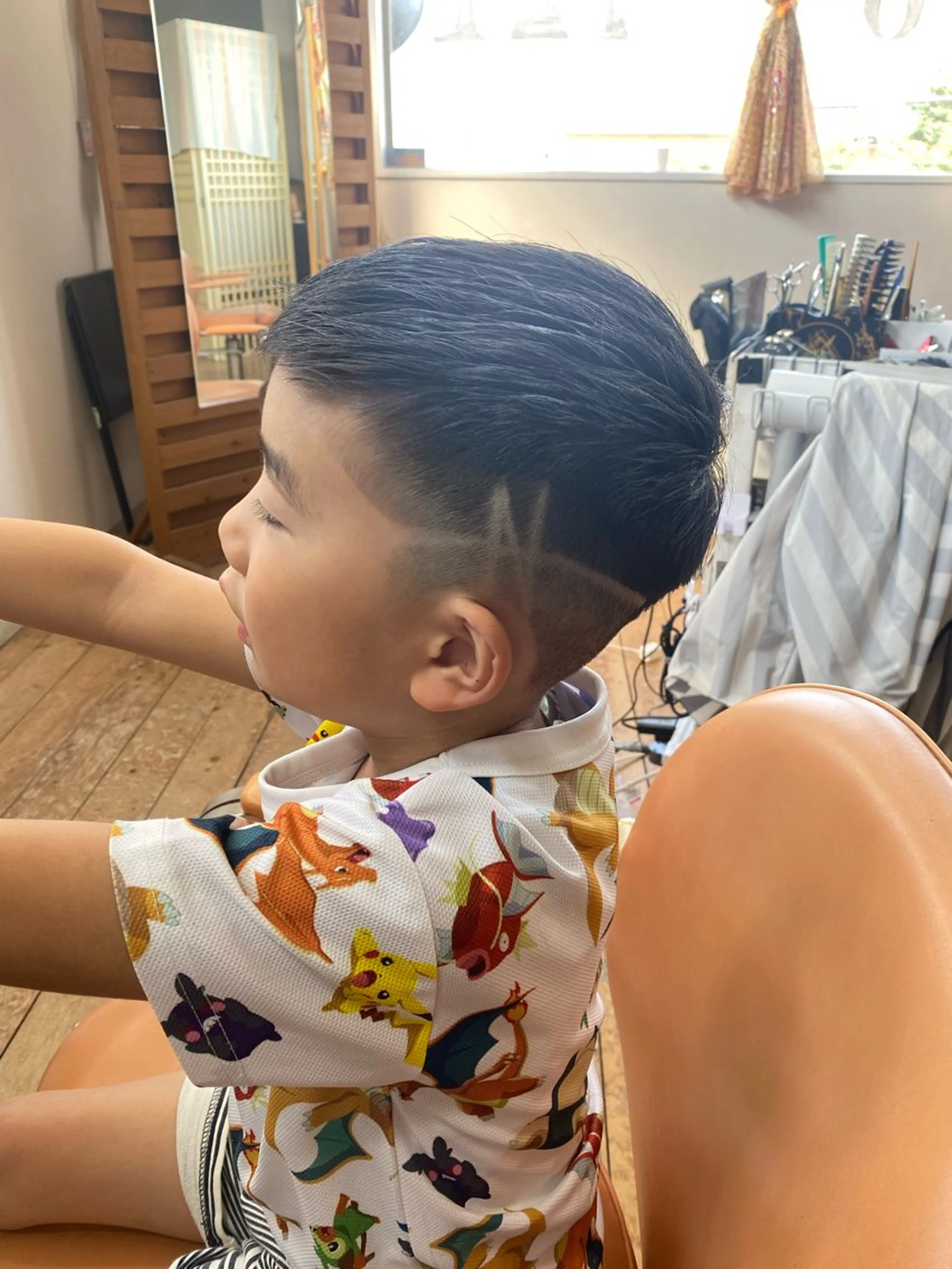 キッズ タカハシ ユウヤのヘアスタイル