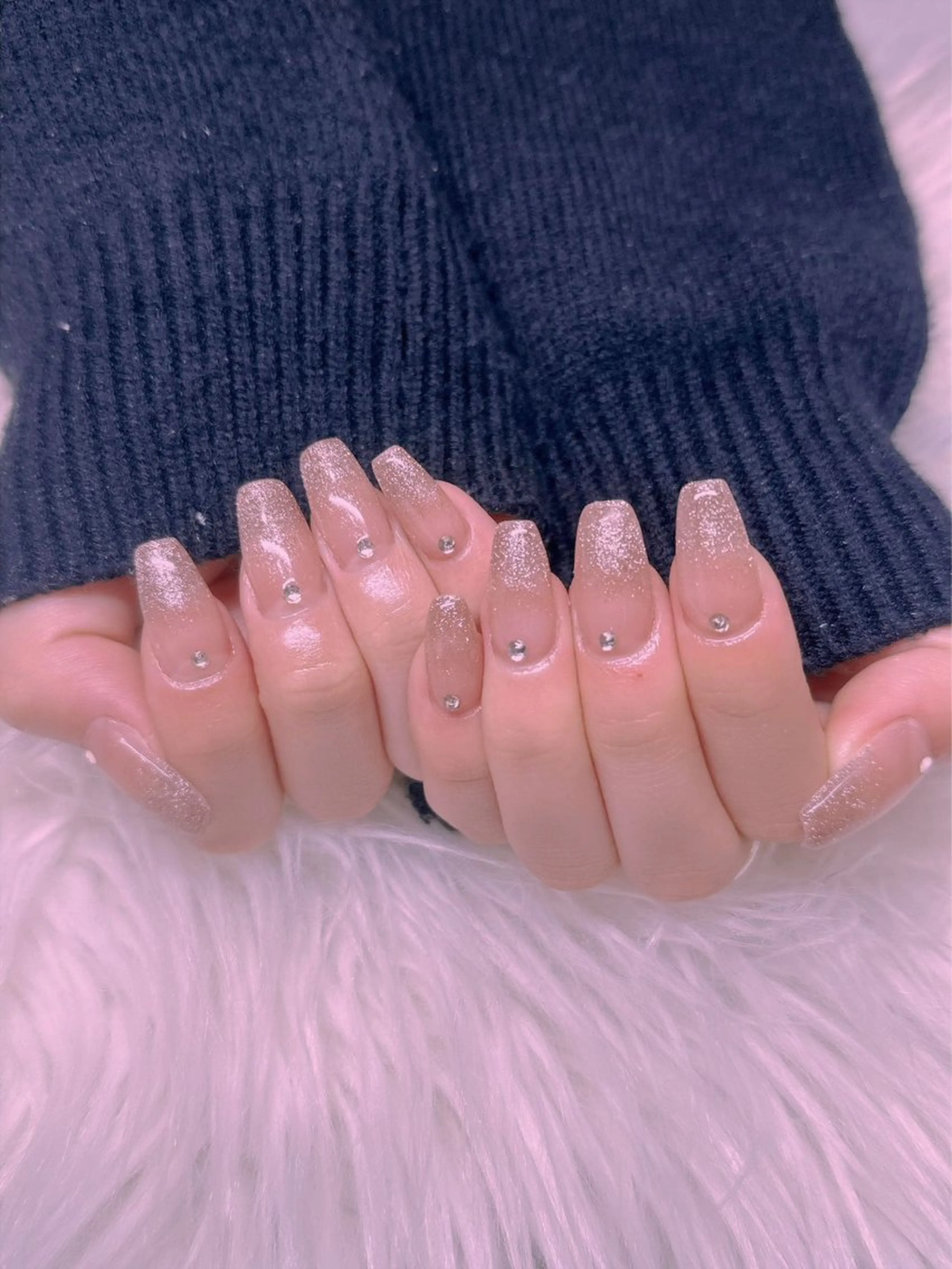 ネイル ストーンネイル M2 せいのネイルデザイン