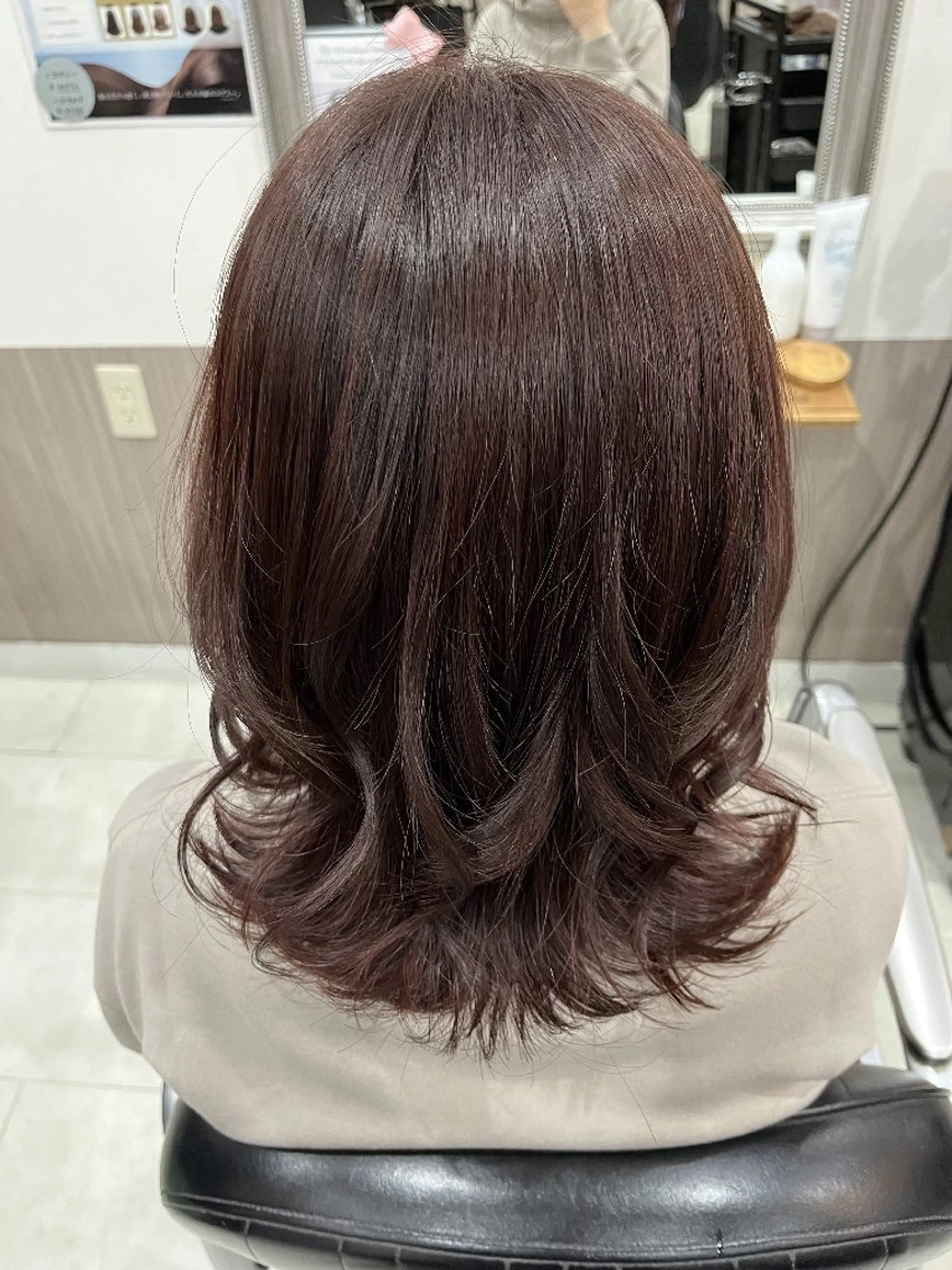 カラー ヘアカラー 暖色🍎透明感カラー 🩵小林かりんのヘアスタイル