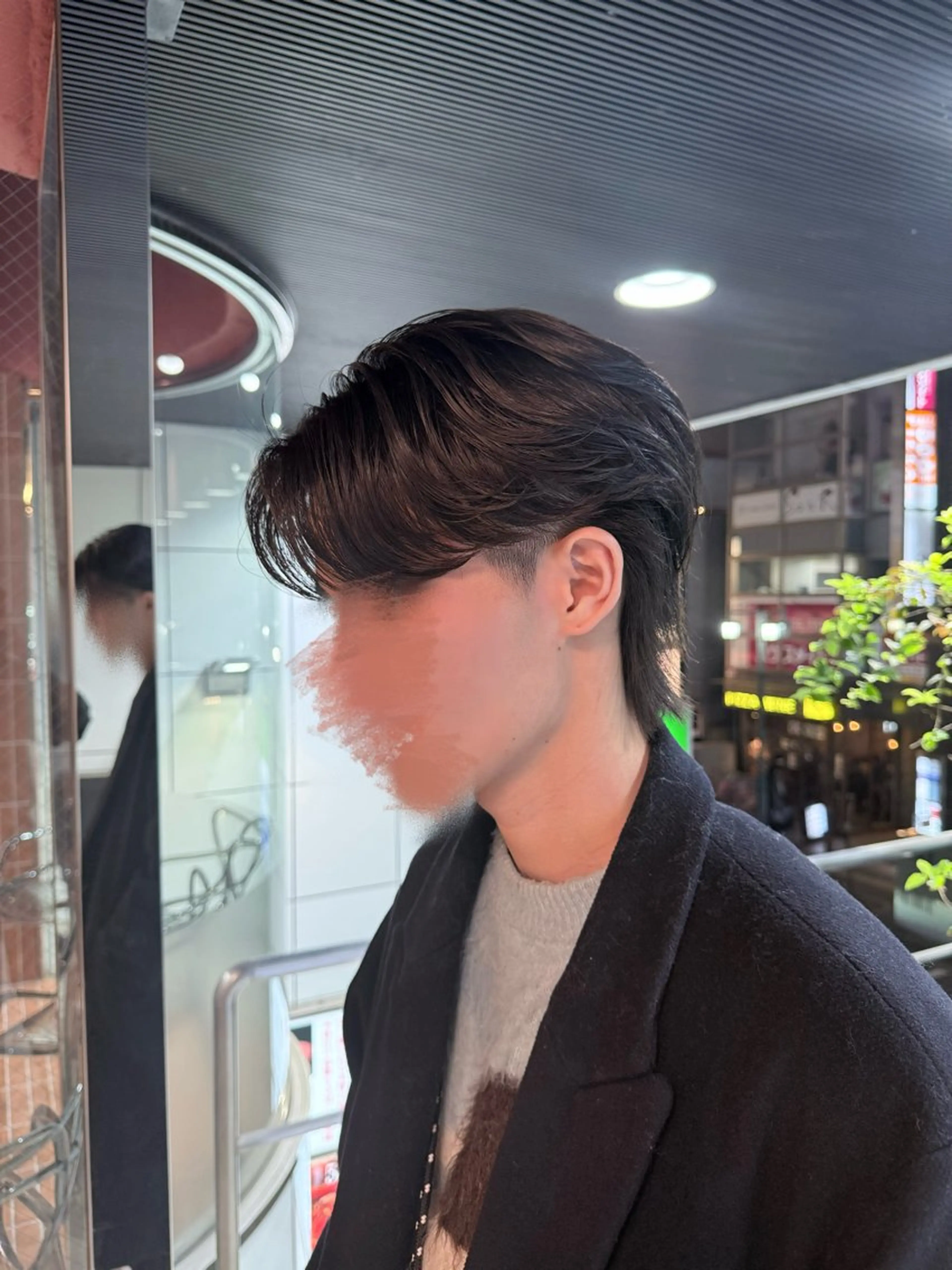 ミディアム ミディアムパーマ カット パーマ アキト🌙 メンズ特化🔥のヘアスタイル