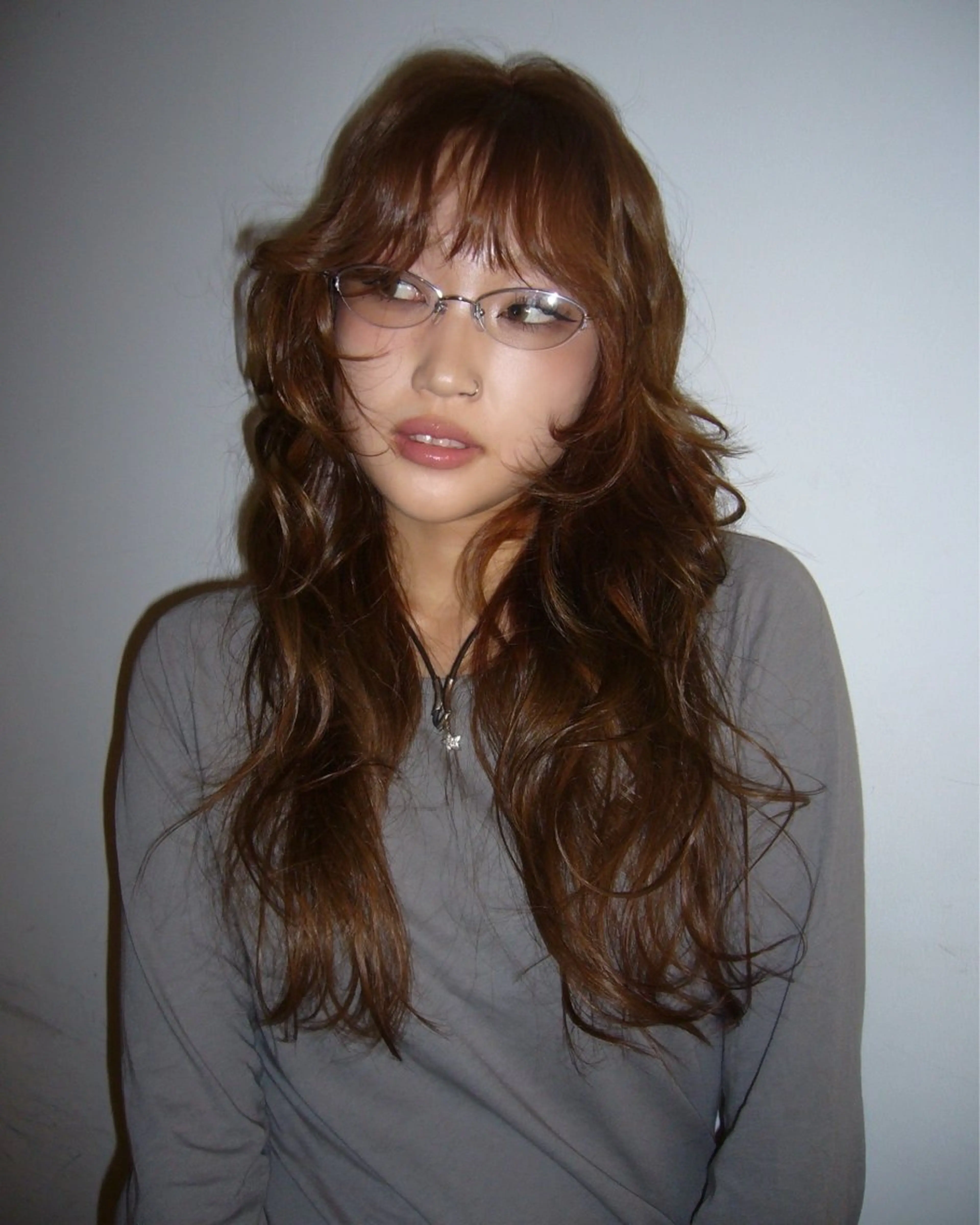 ロング カラー ヘアカラー 坂入 美帆のヘアスタイル