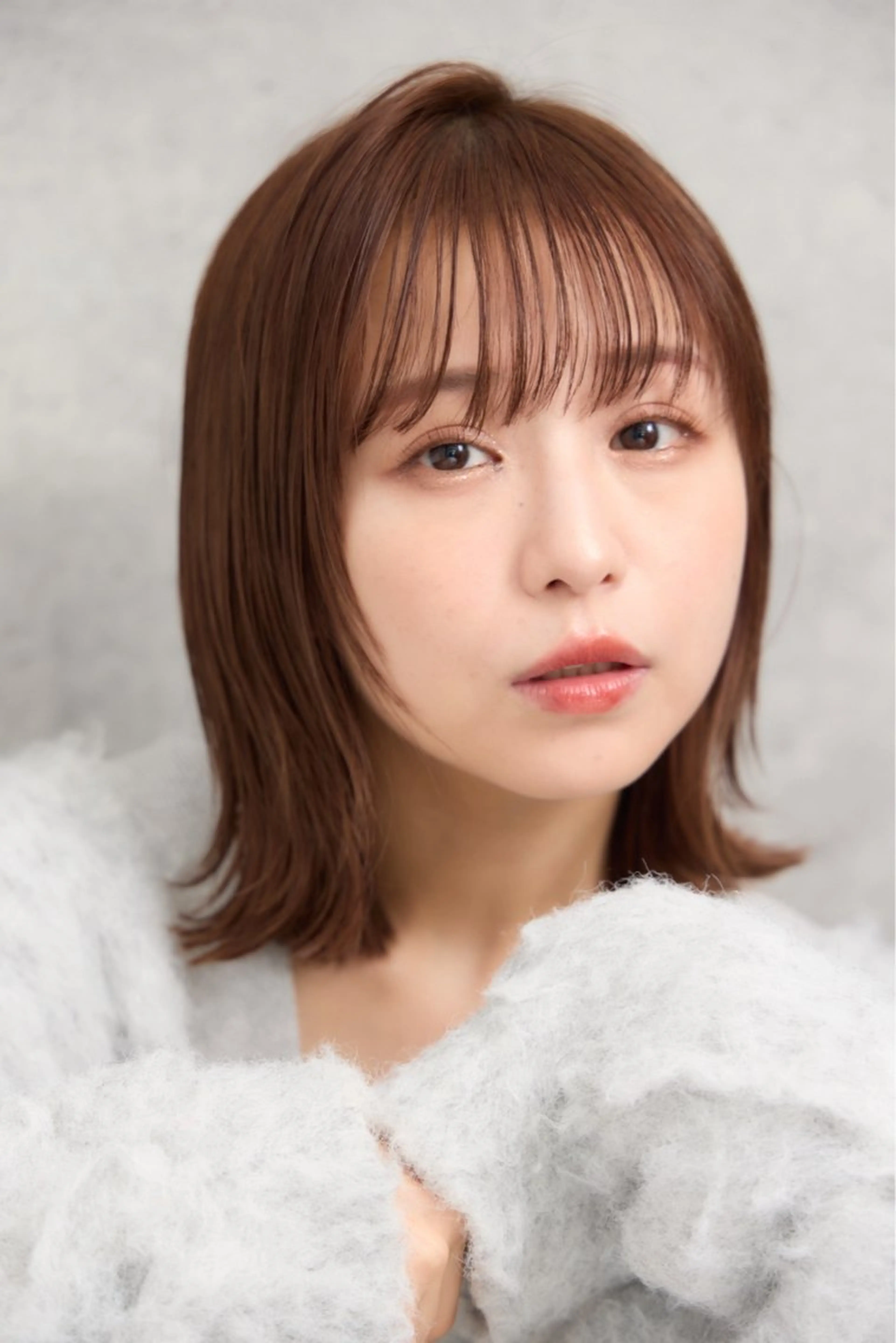 ショート ボブ 外ハネヘア カット ヘアカラー トリートメント 和田 真由子のヘアスタイル