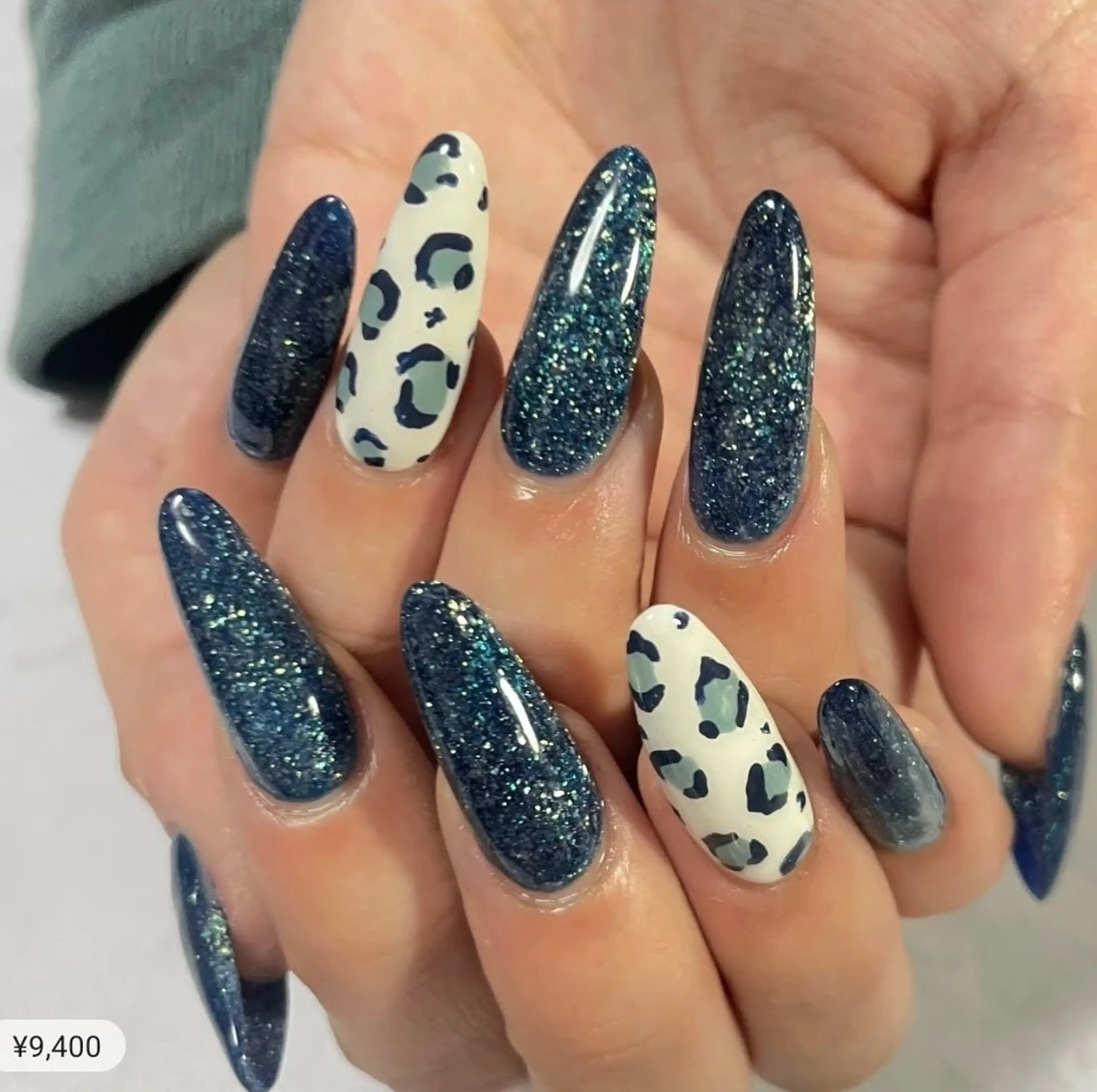 ネイル アニマル柄 スカルプネイル ハンドネイル Nail Daisyのネイルデザイン