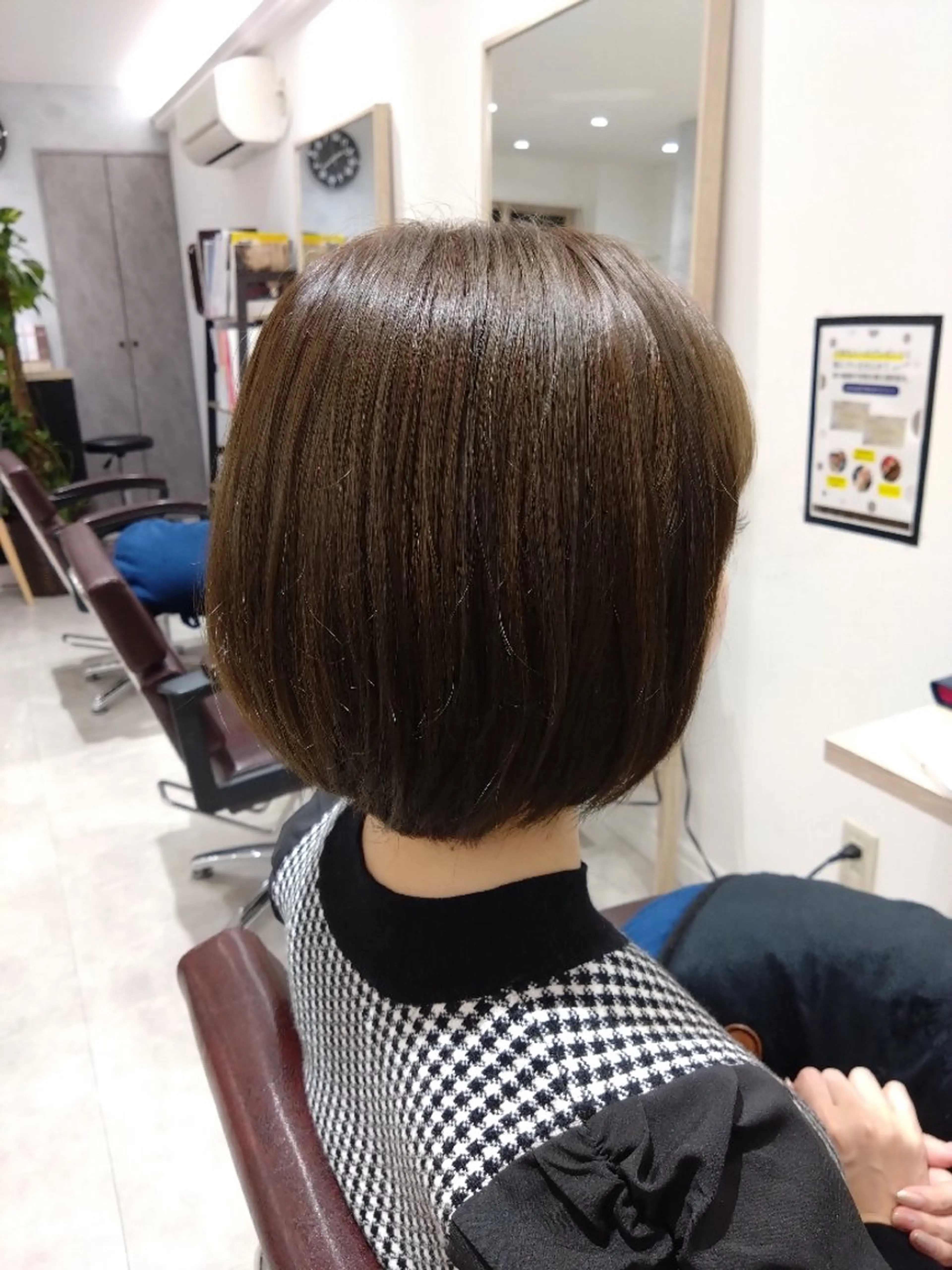 カラー ベージュカラー オリーブベージュ 中山 樹のヘアスタイル