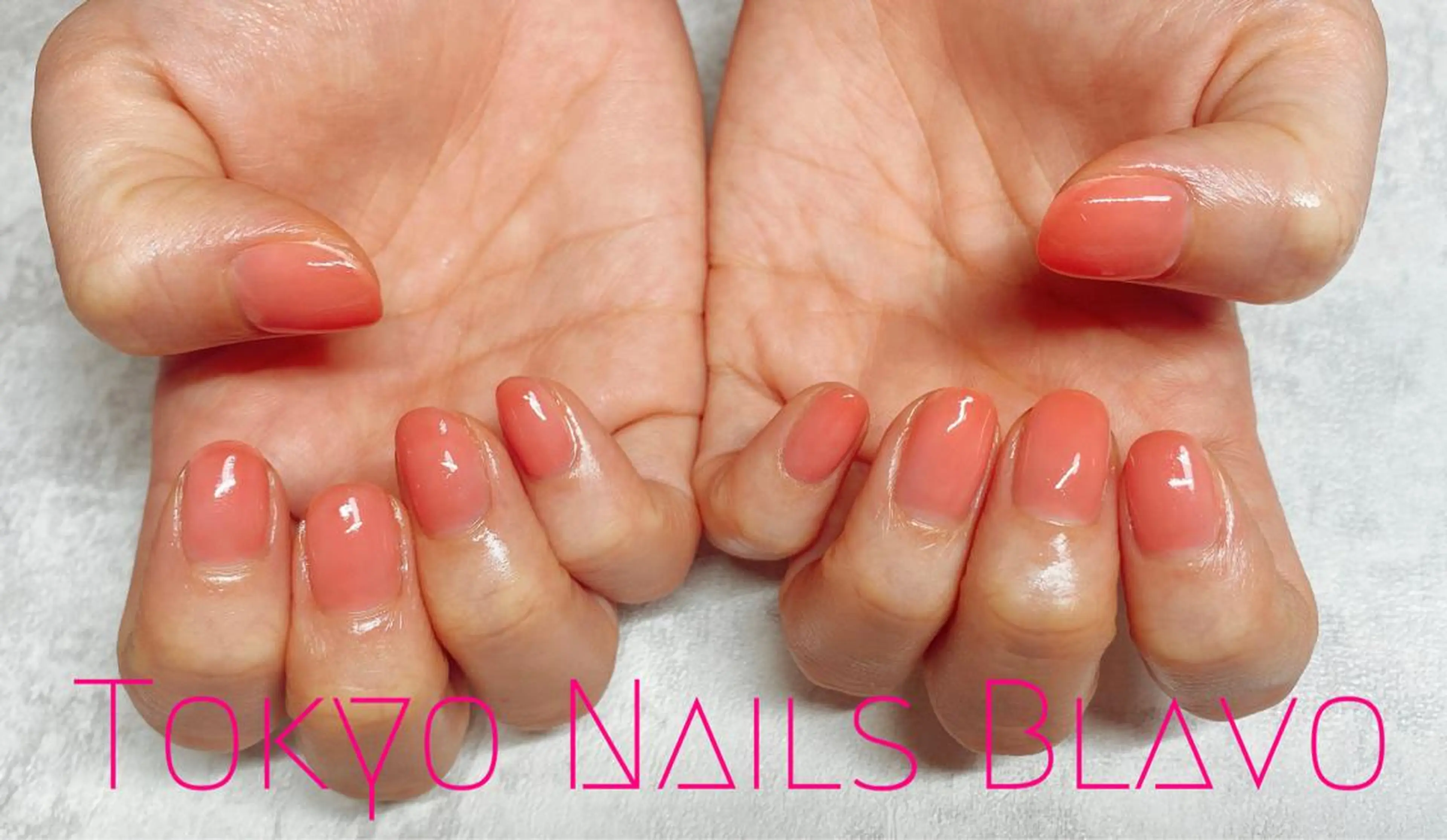 ネイル ワンカラーネイル T.N.B 山本陽子のネイルデザイン