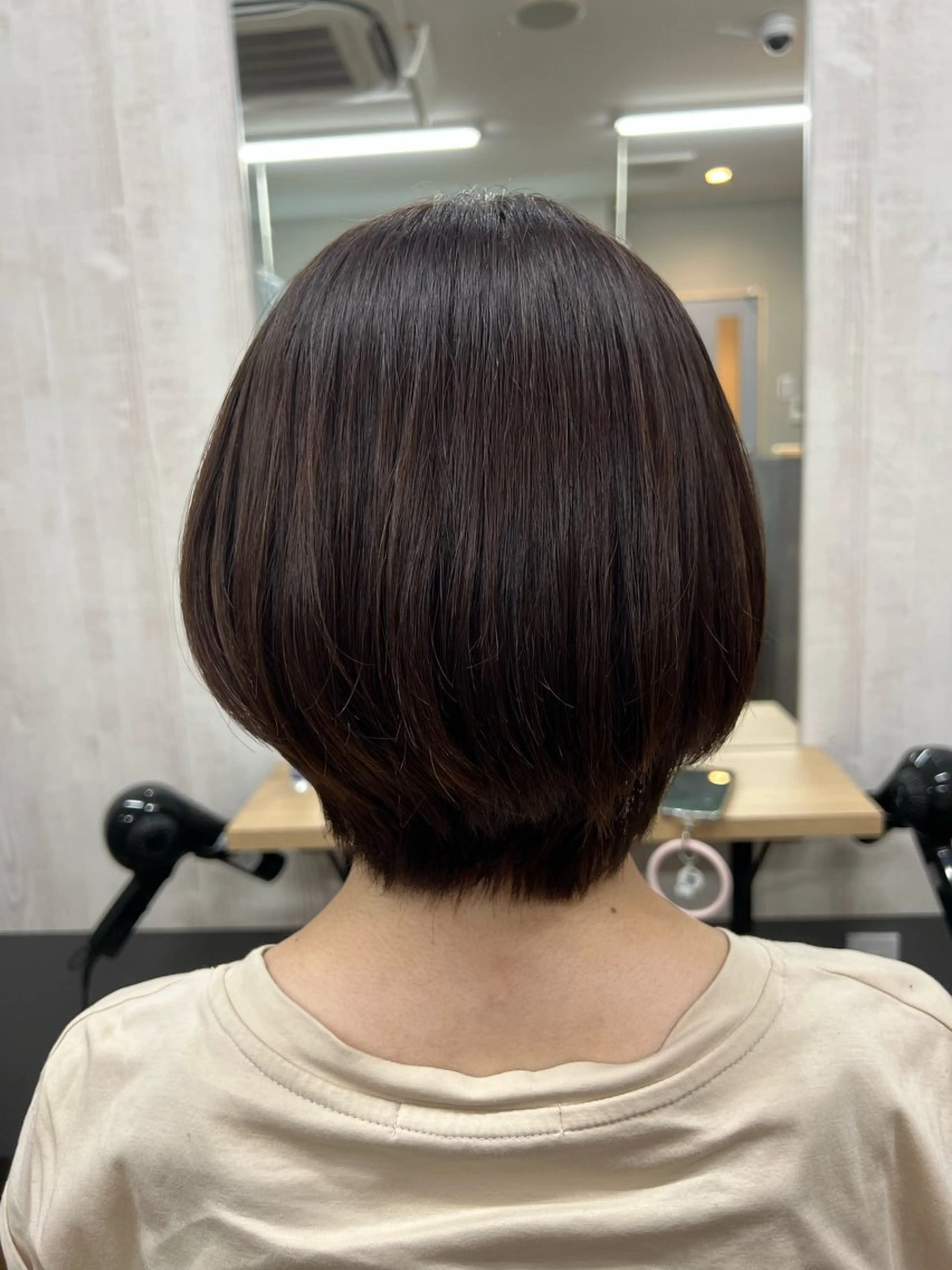 ショート カット 縮毛矯正 トリートメント TELA HAIR 幕張本郷所属・TELA HAIR 幕張本郷店 千尋のヘアスタイル
