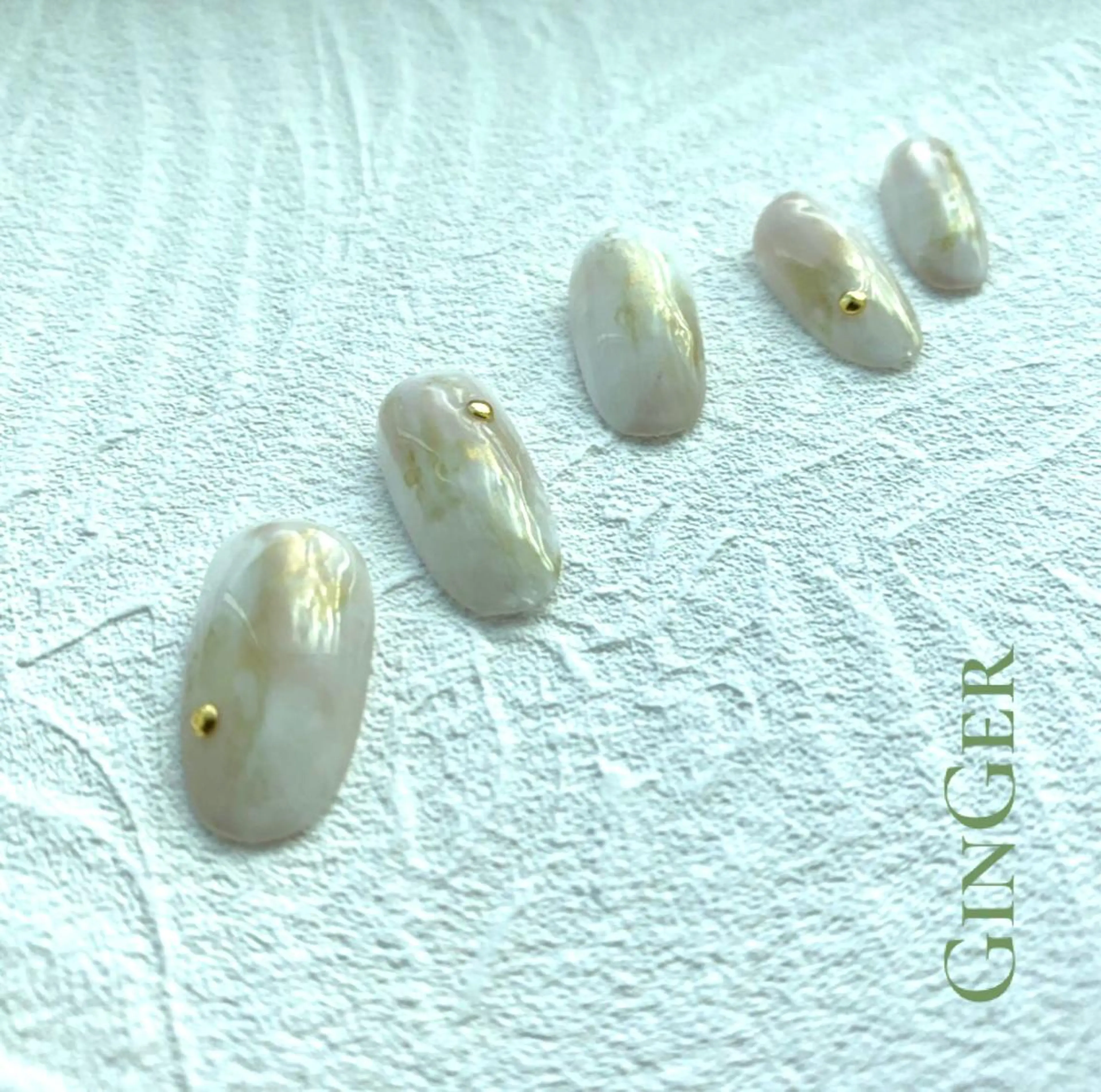 ネイル フットネイル ginger nail&spaのネイルデザイン