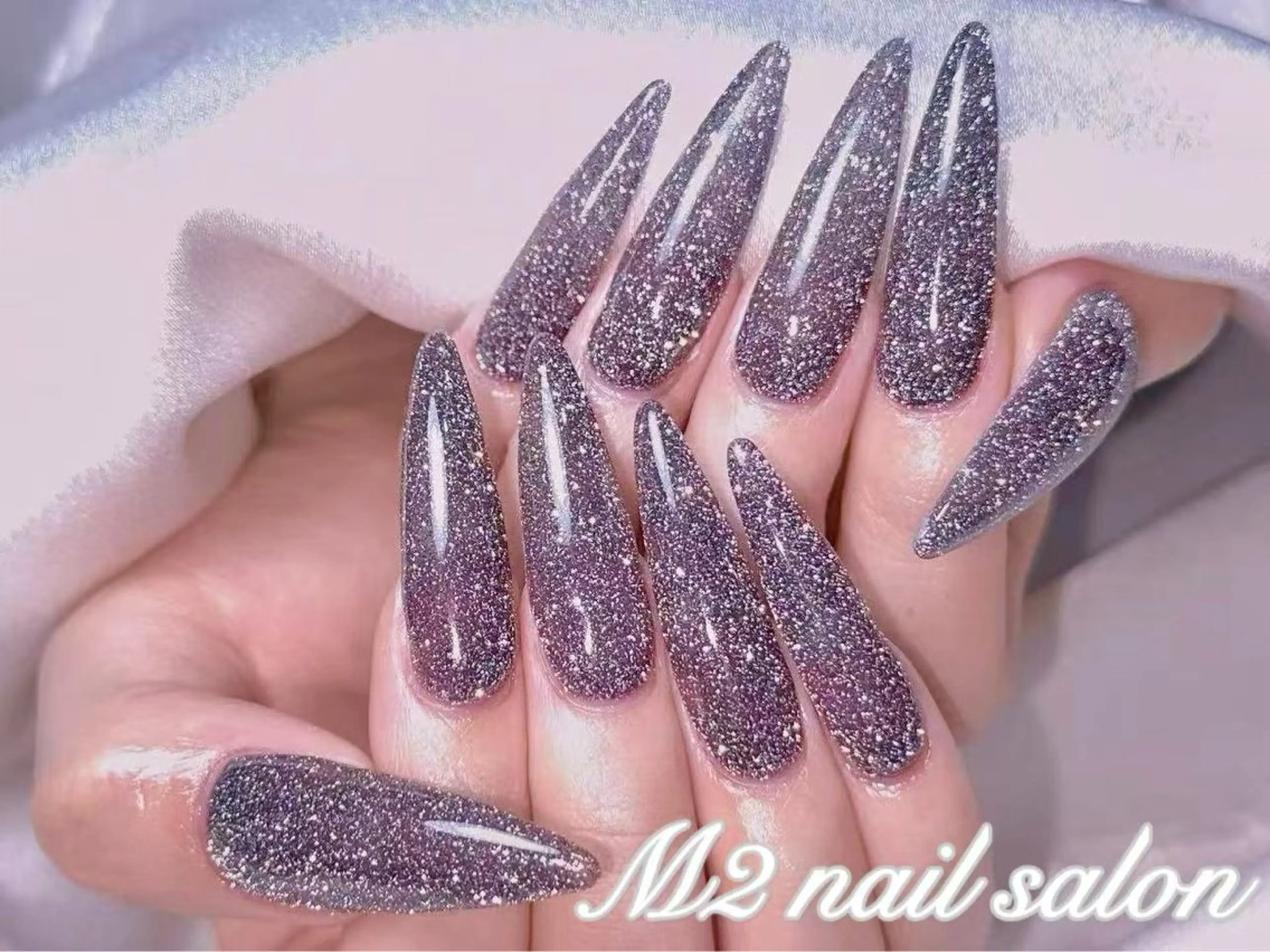 ネイル ハンドネイル 長さだし専門店 M2 rikaのネイルデザイン