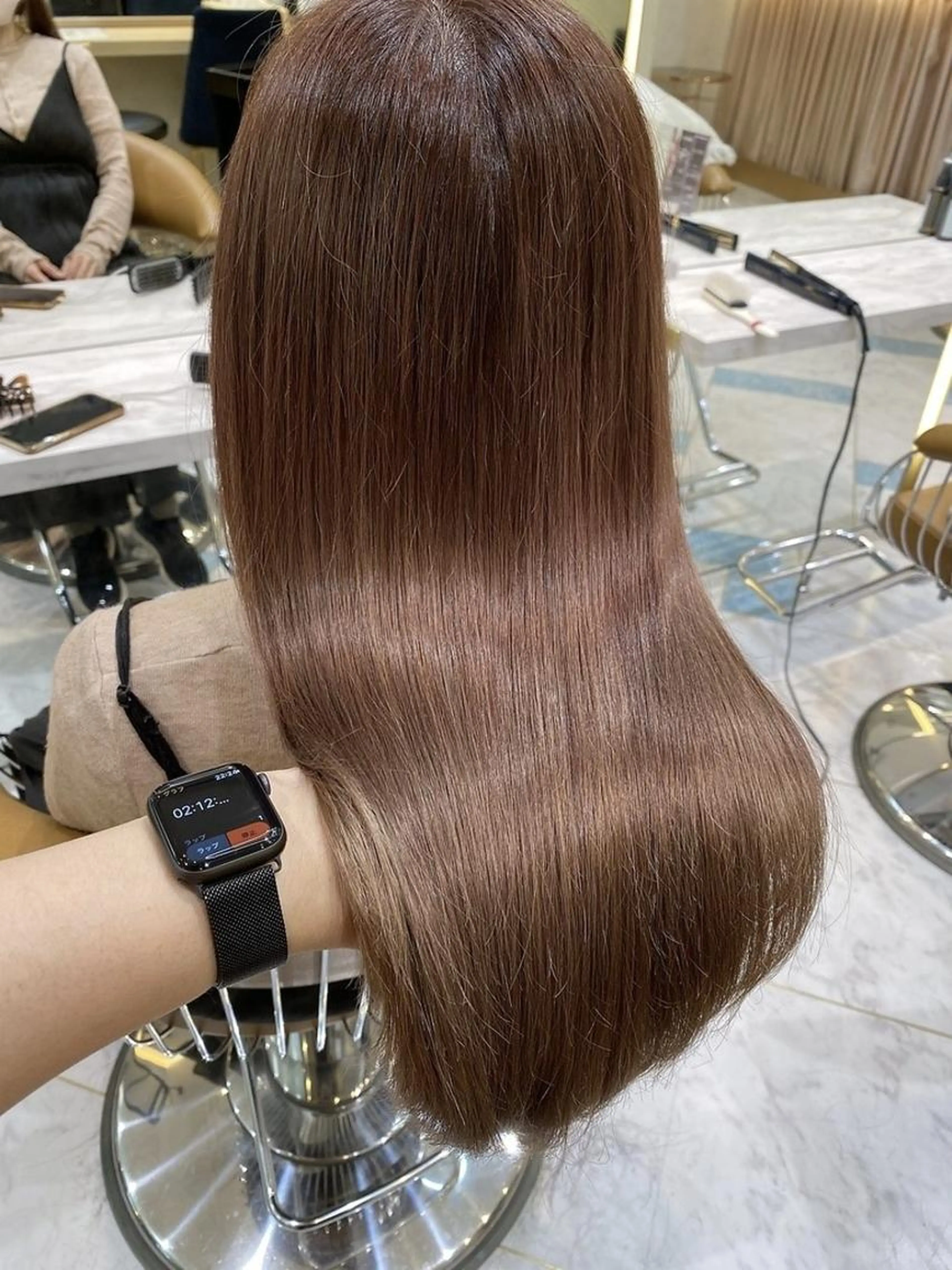 🧸艶髪カット＋⭐️艶感カラー⭐️＋TOKIO5ステップトリートメント💖の写真