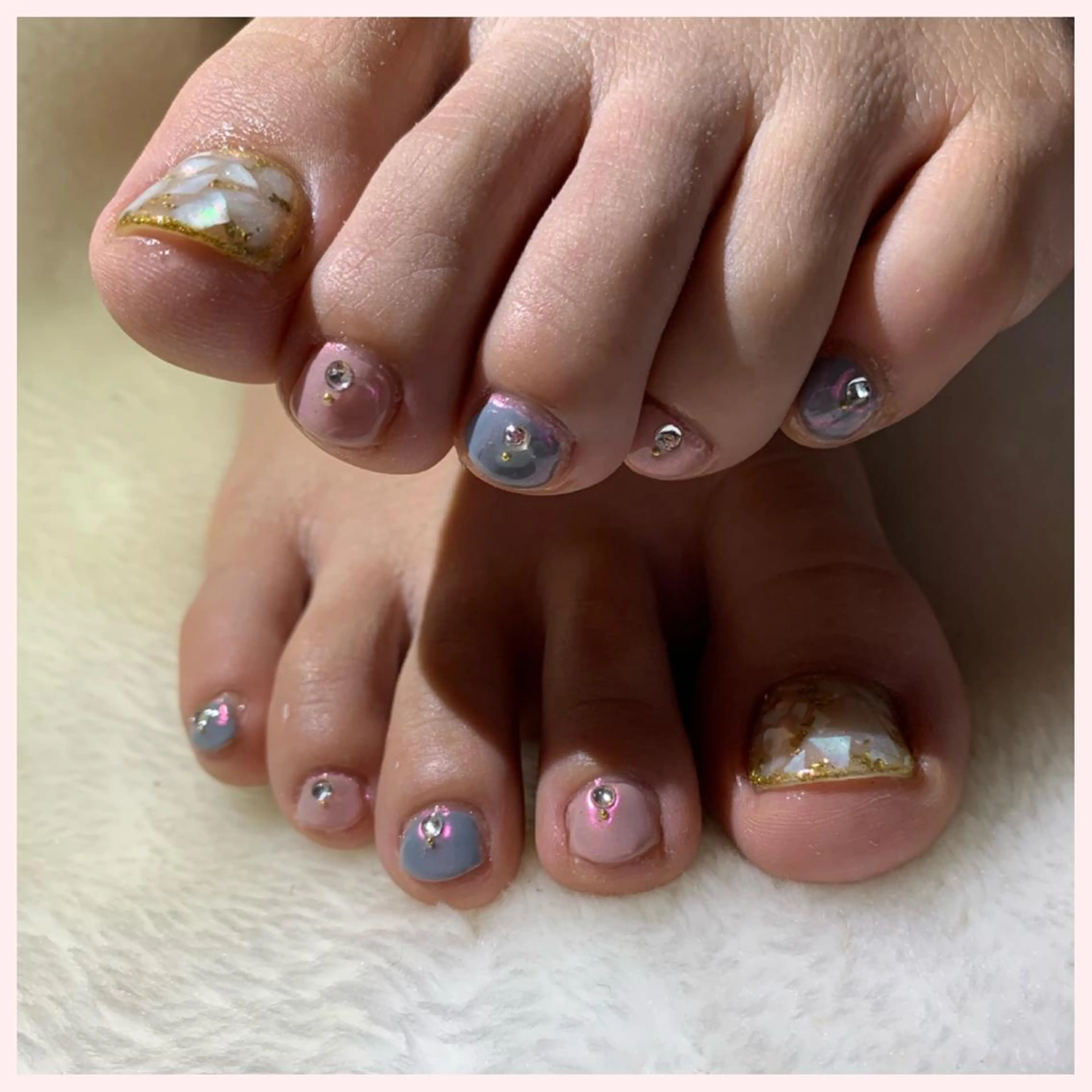 ネイル フットネイル Ogasawara Tokikaのネイルデザイン