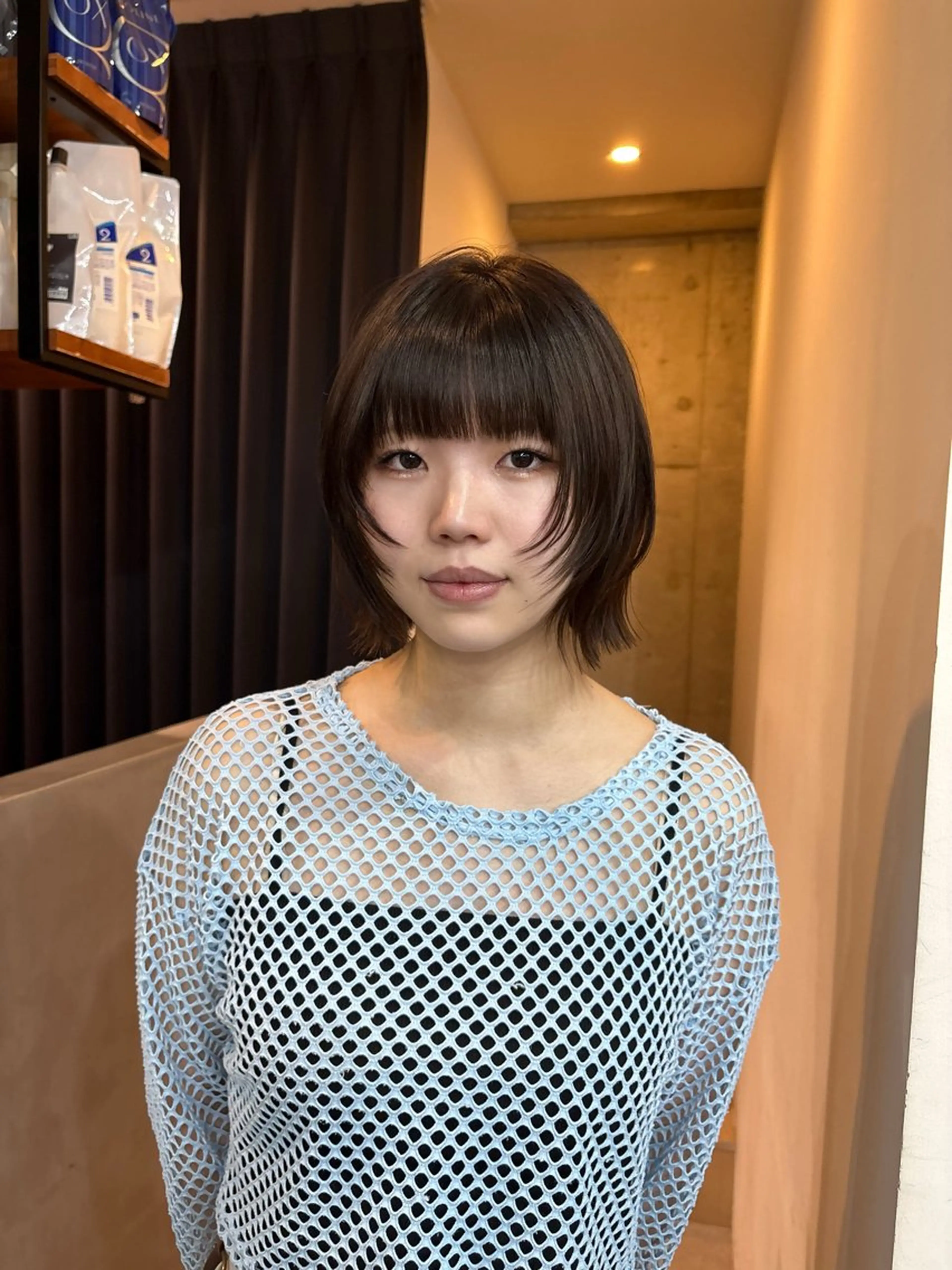 ショート 髪質改善／縮毛矯正 関根青葉のヘアスタイル