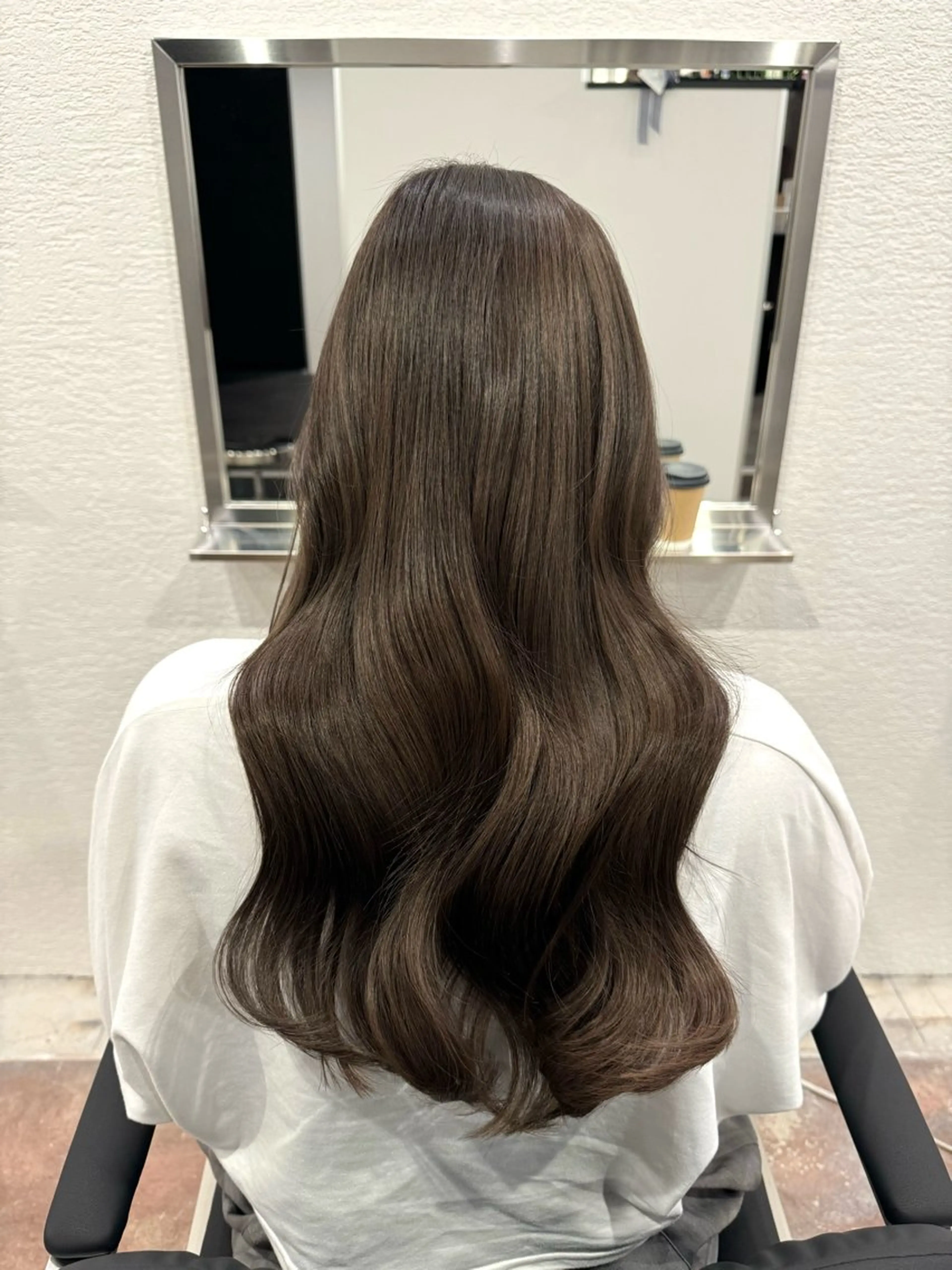 ロング 山下 遼香のヘアスタイル