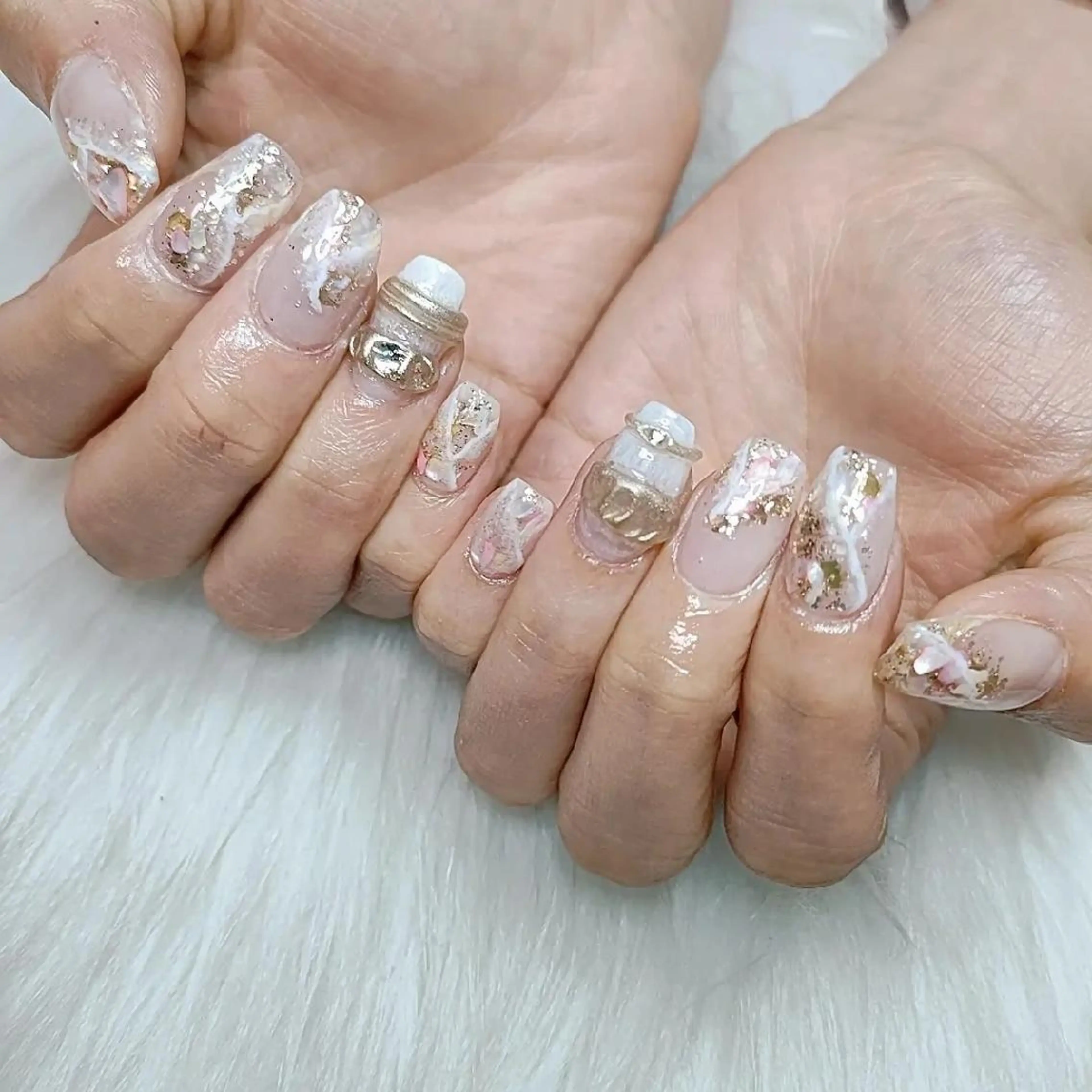 ネイル ハンドネイル Kame_ nail🐢💕のネイルデザイン