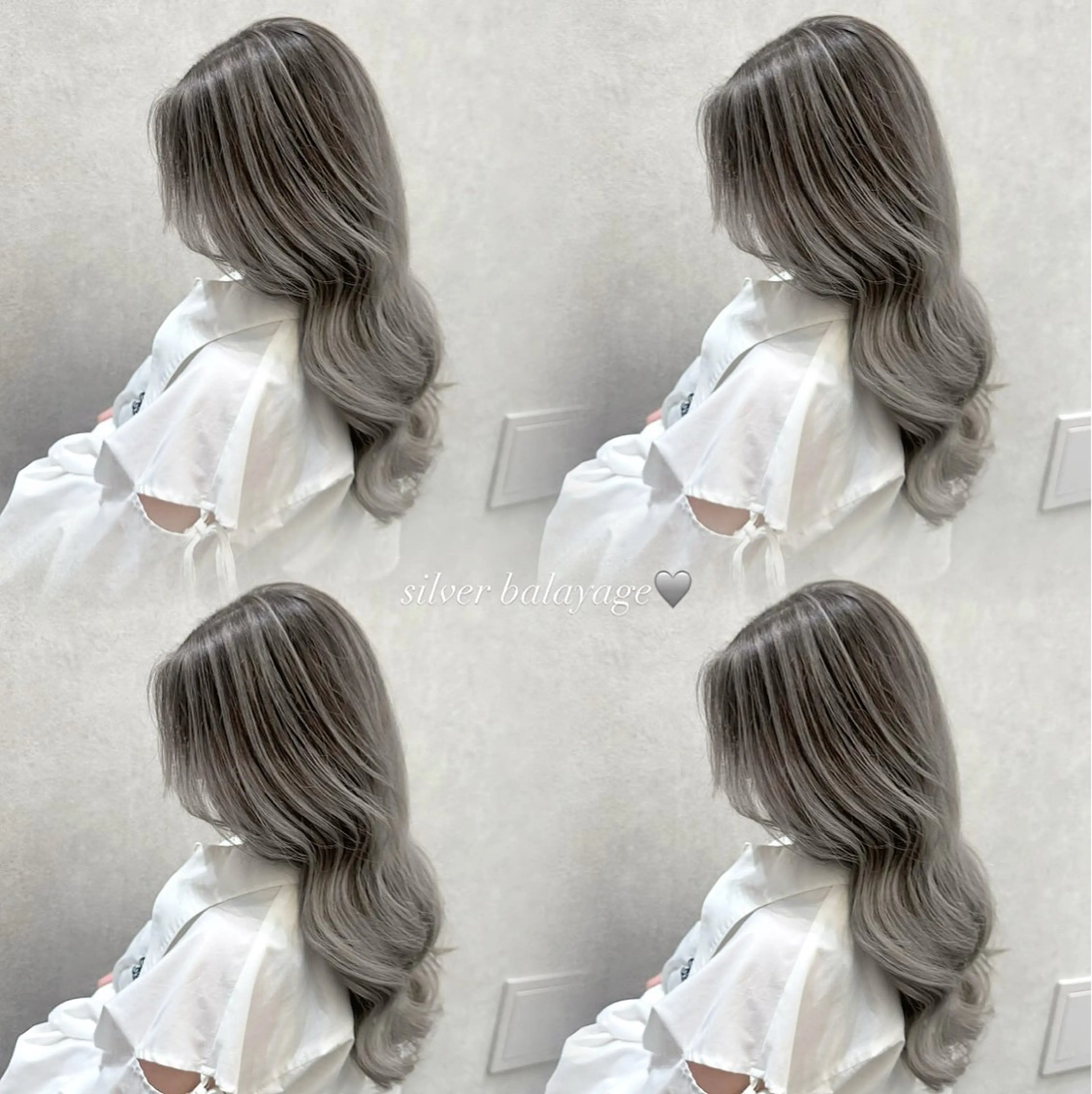 ロング 縮毛矯正 璃 音のヘアスタイル