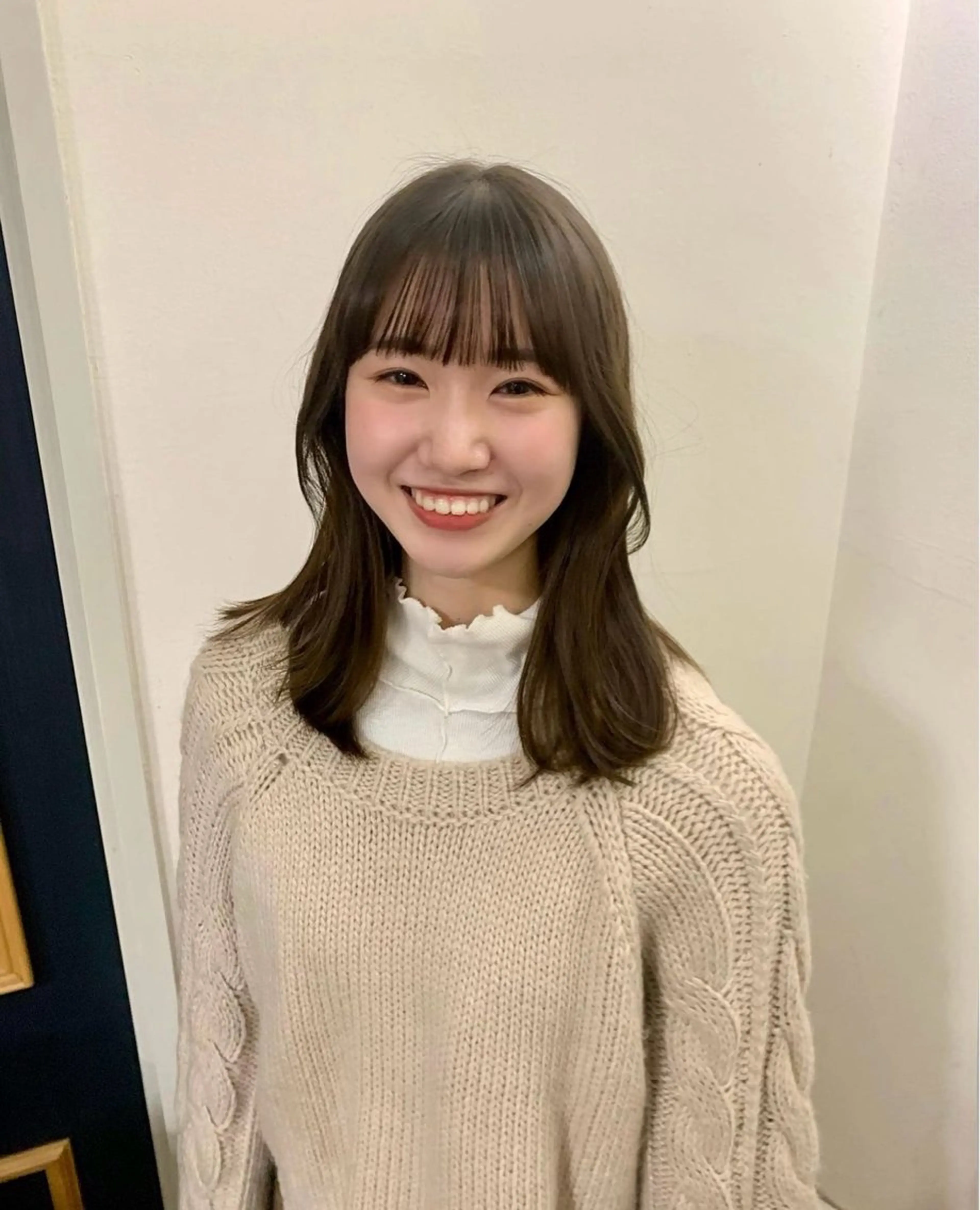 ミディアム NAGISA 🎀透明感カラー🎀のヘアスタイル