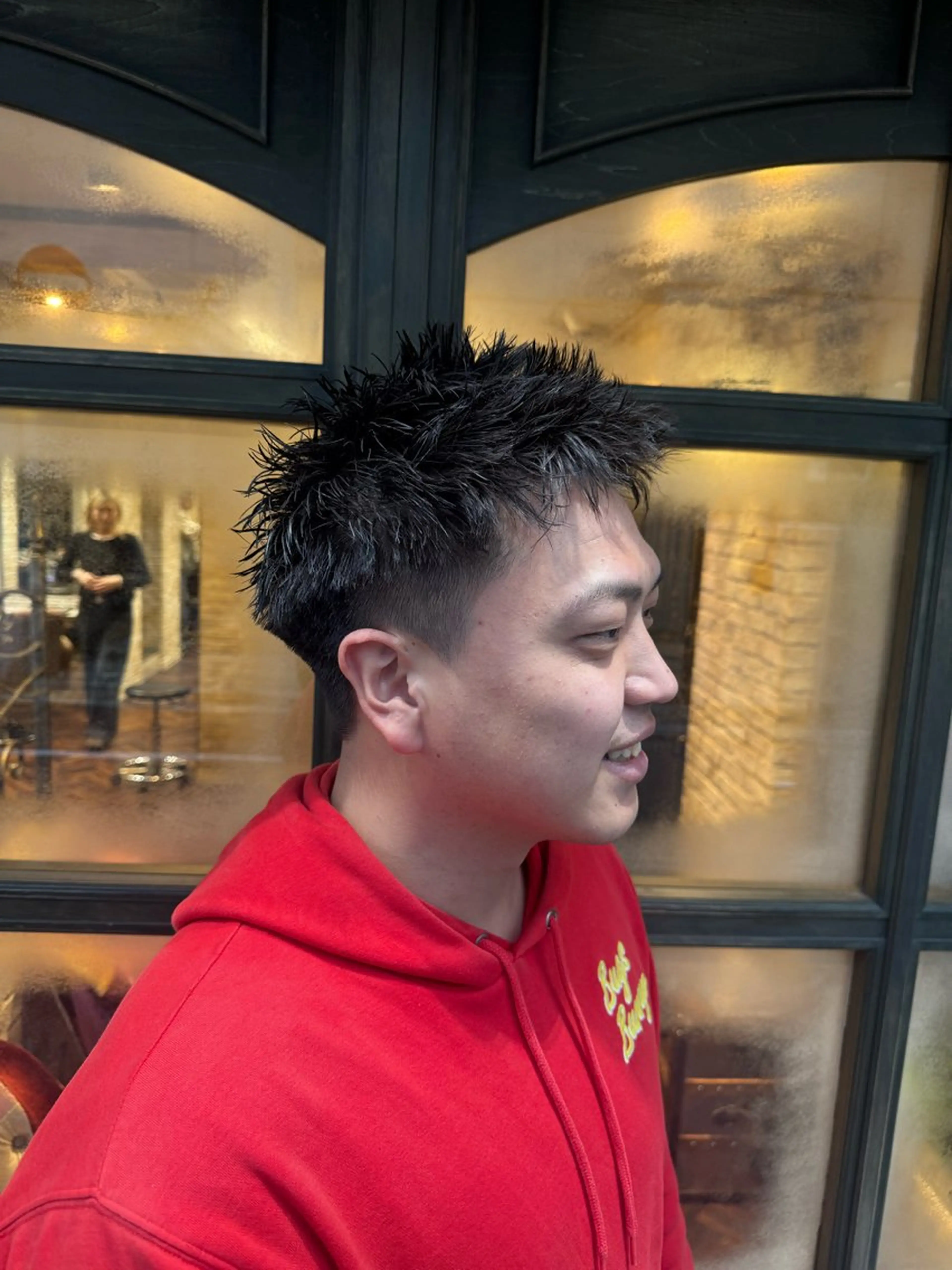 メンズカット+パーマ❄️*・の写真