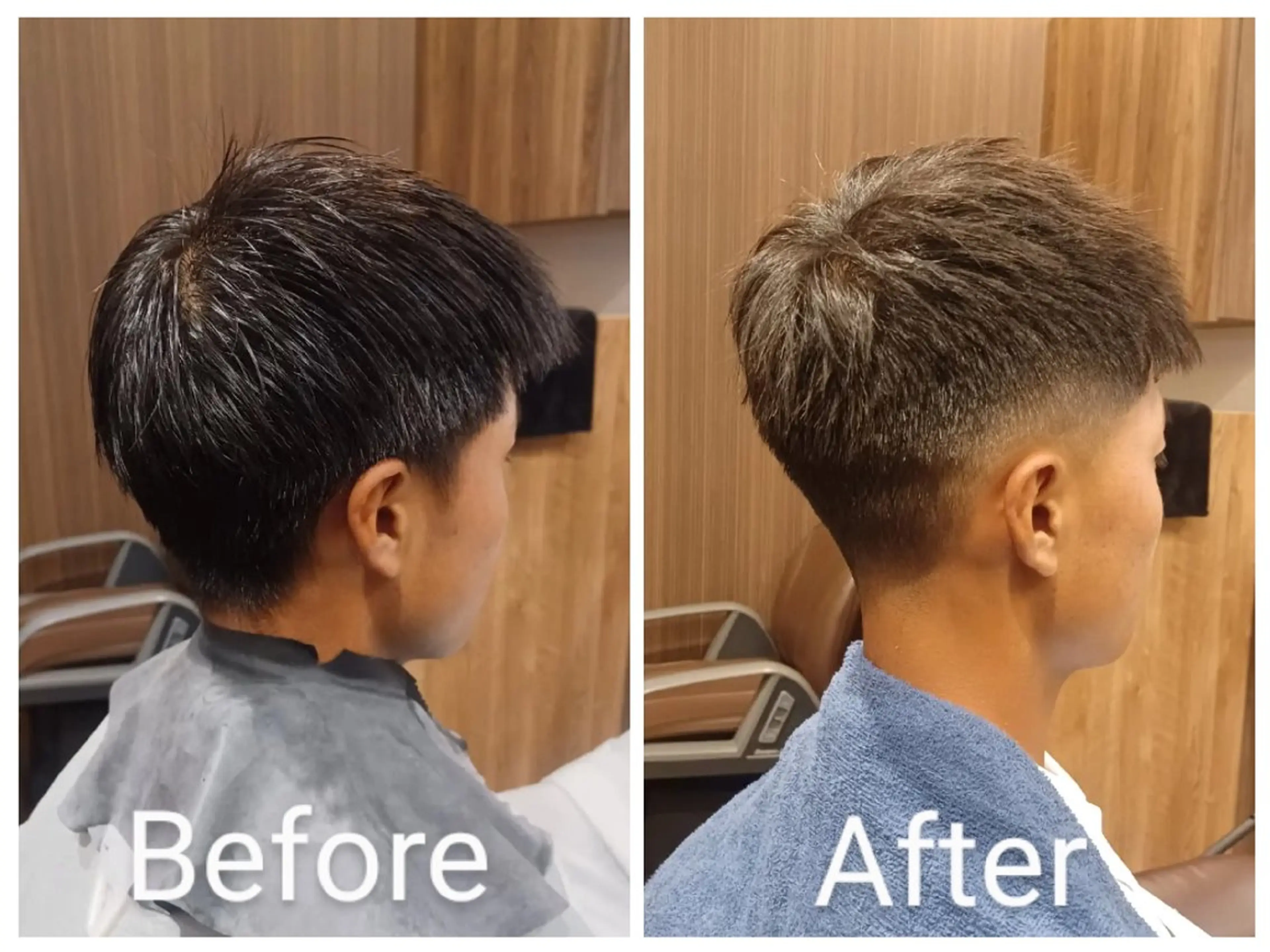 メンズ ショート BARBERSTAG 上拂恭平のヘアスタイル