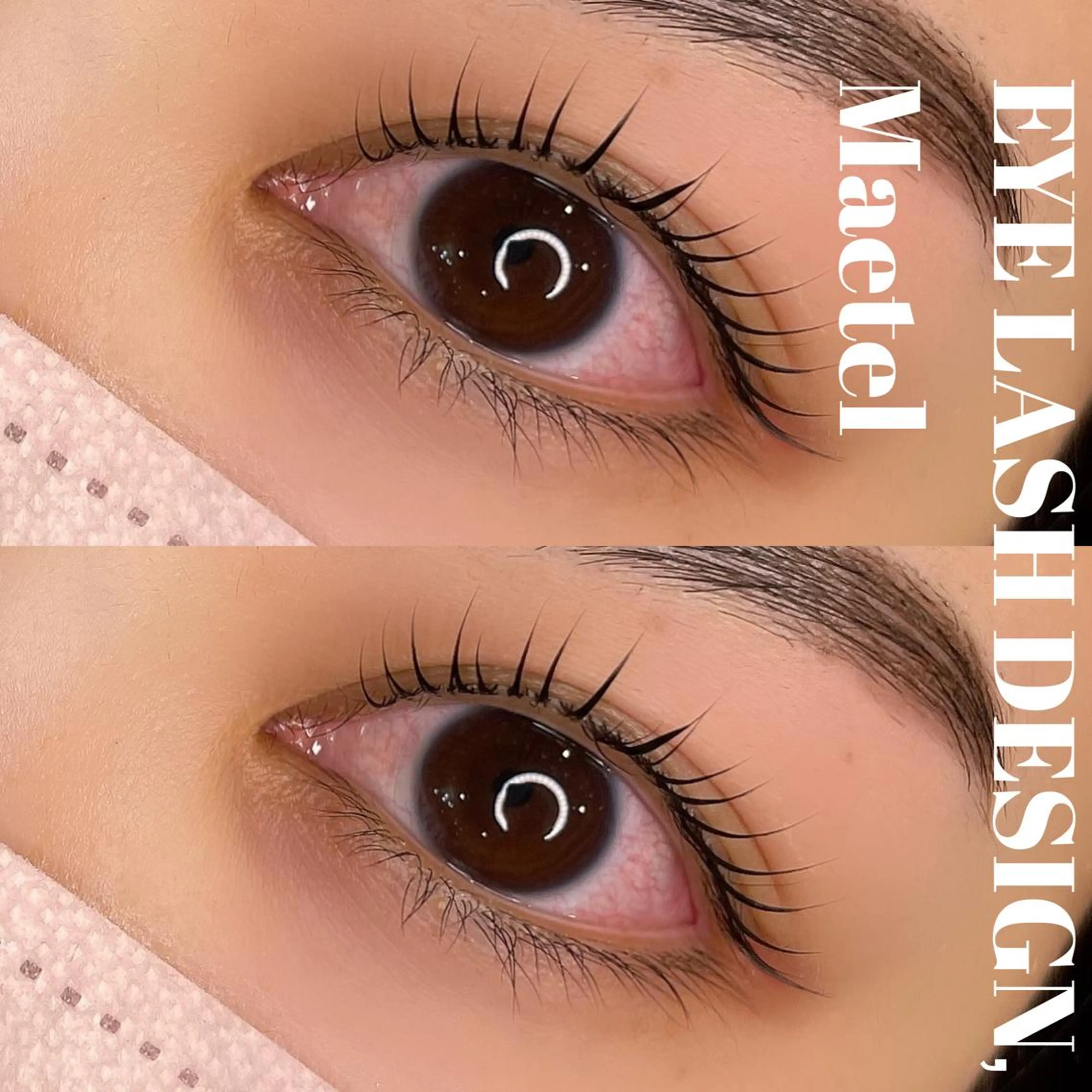 マツエク・マツパ マツパ ANDO HIKARIのマツエク・マツパデザイン