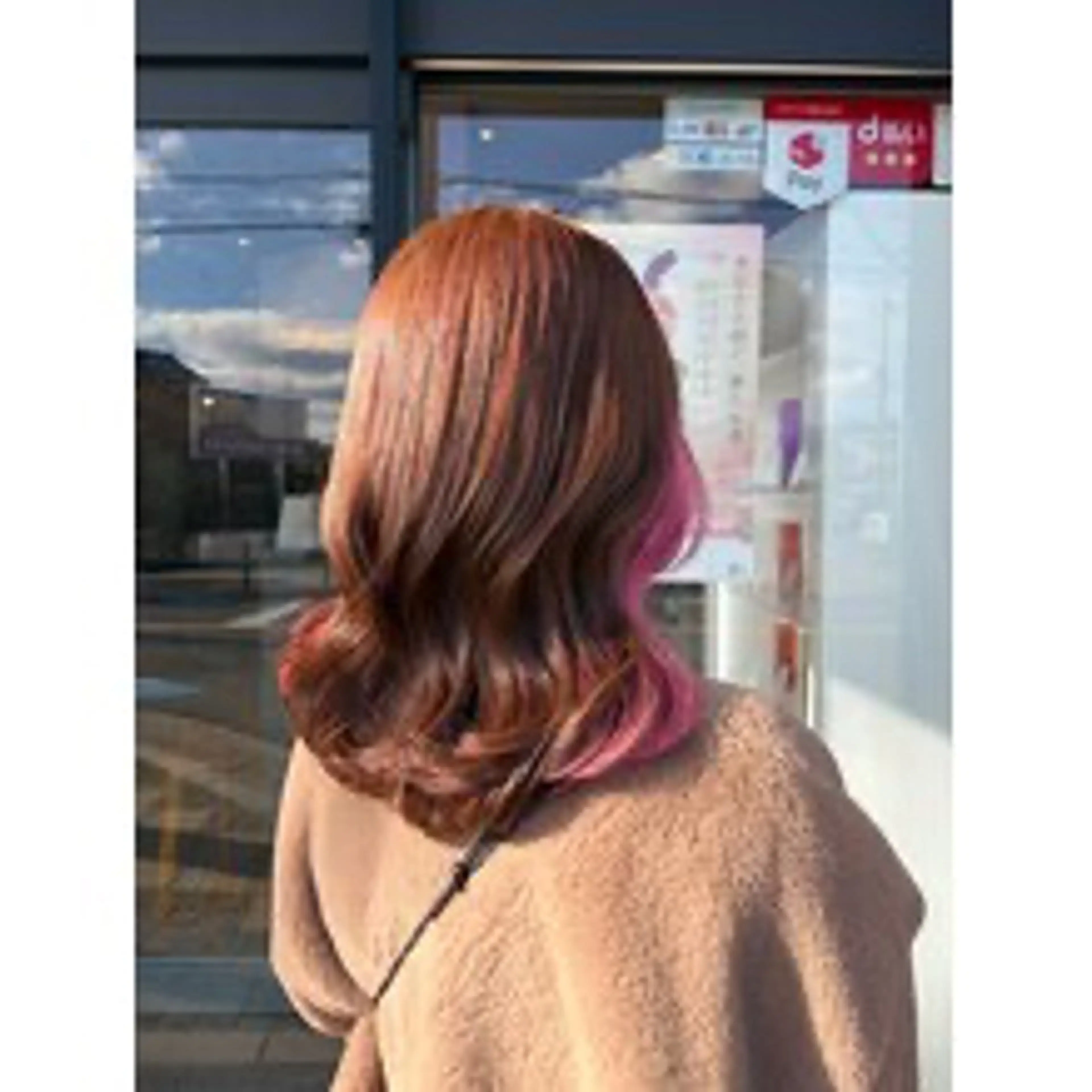 カラー ヘアカラー 梶 瑞希のヘアスタイル