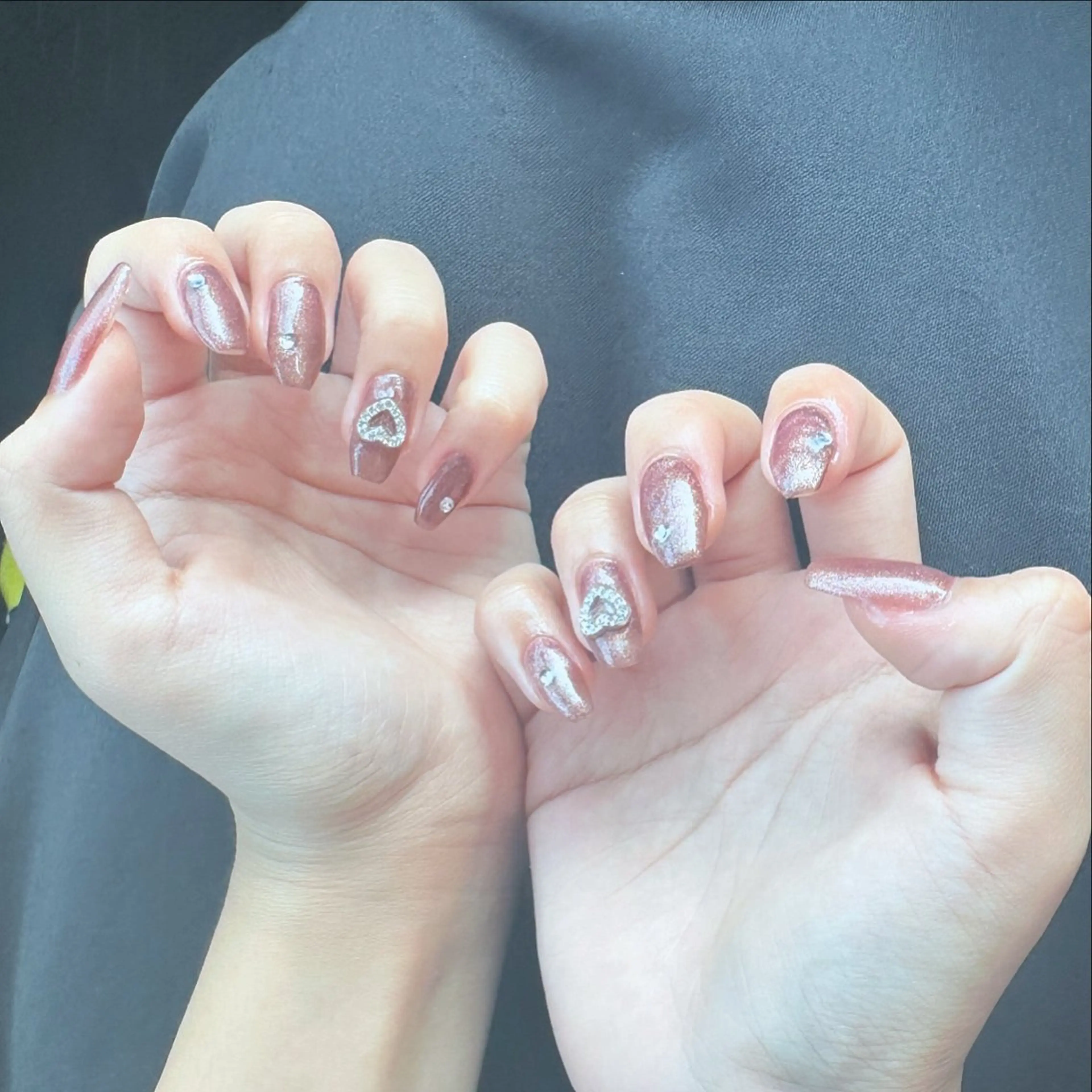 ネイル ブラウン tee nailのネイルデザイン