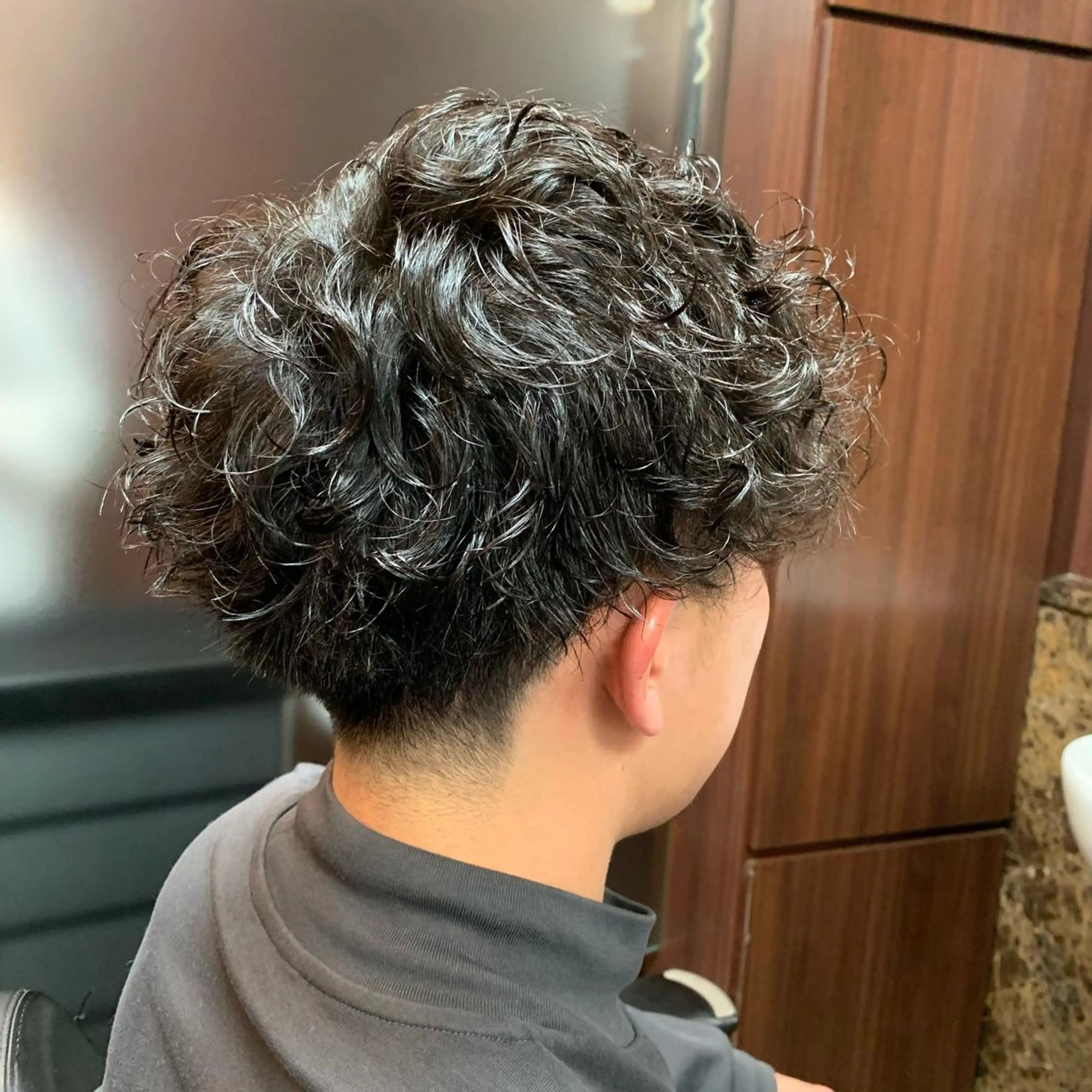 パーマ メンズ premium barber表参道所属・プレミアムバーバー 草野のヘアスタイル