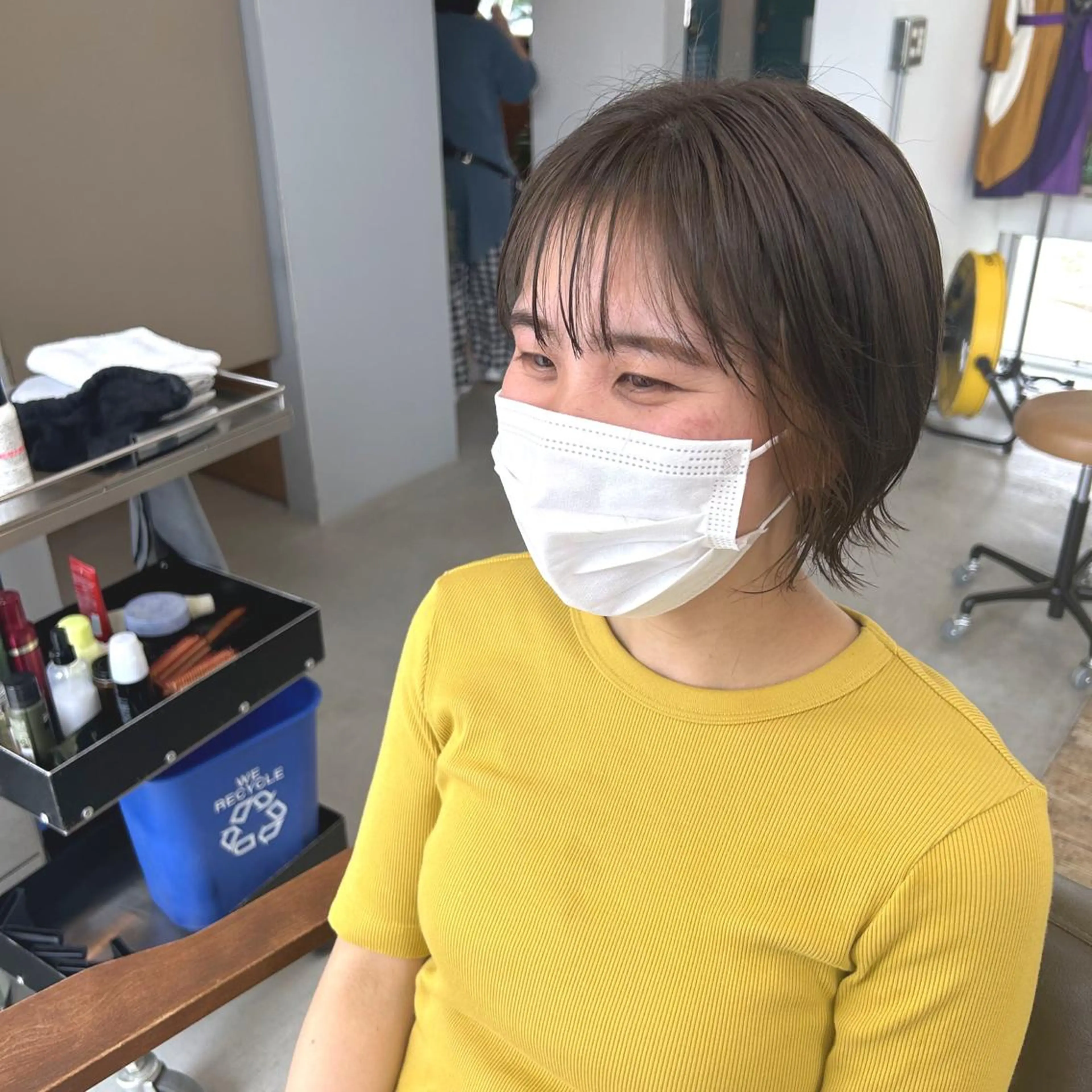 ショート カット 綿貫 美雪のヘアスタイル