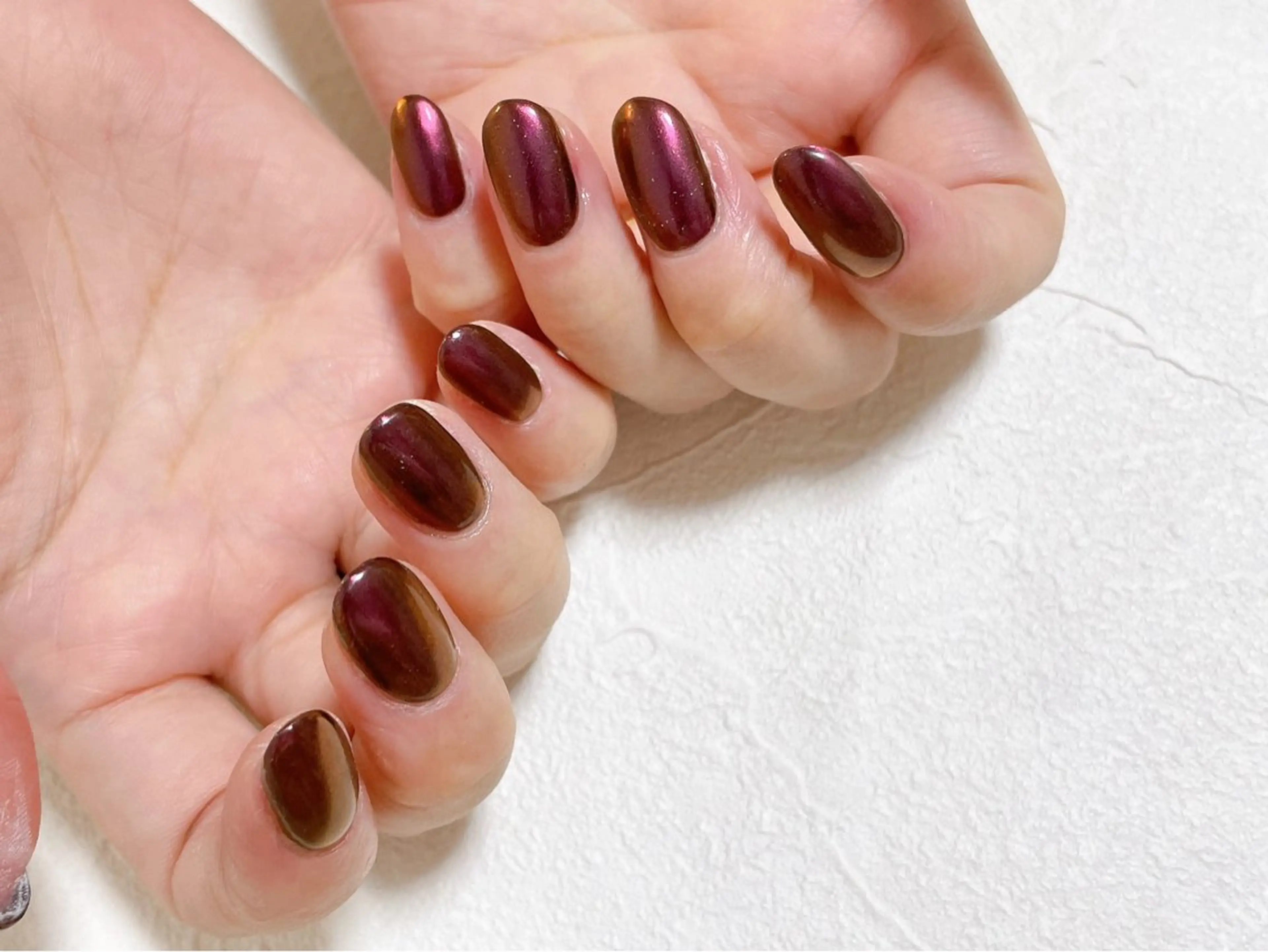 ネイル オーロラネイル フットネイル フレンチネイル ジェルネイル 韓国ネイル ハンドネイル kiki nail たまプラーザのネイルデザイン