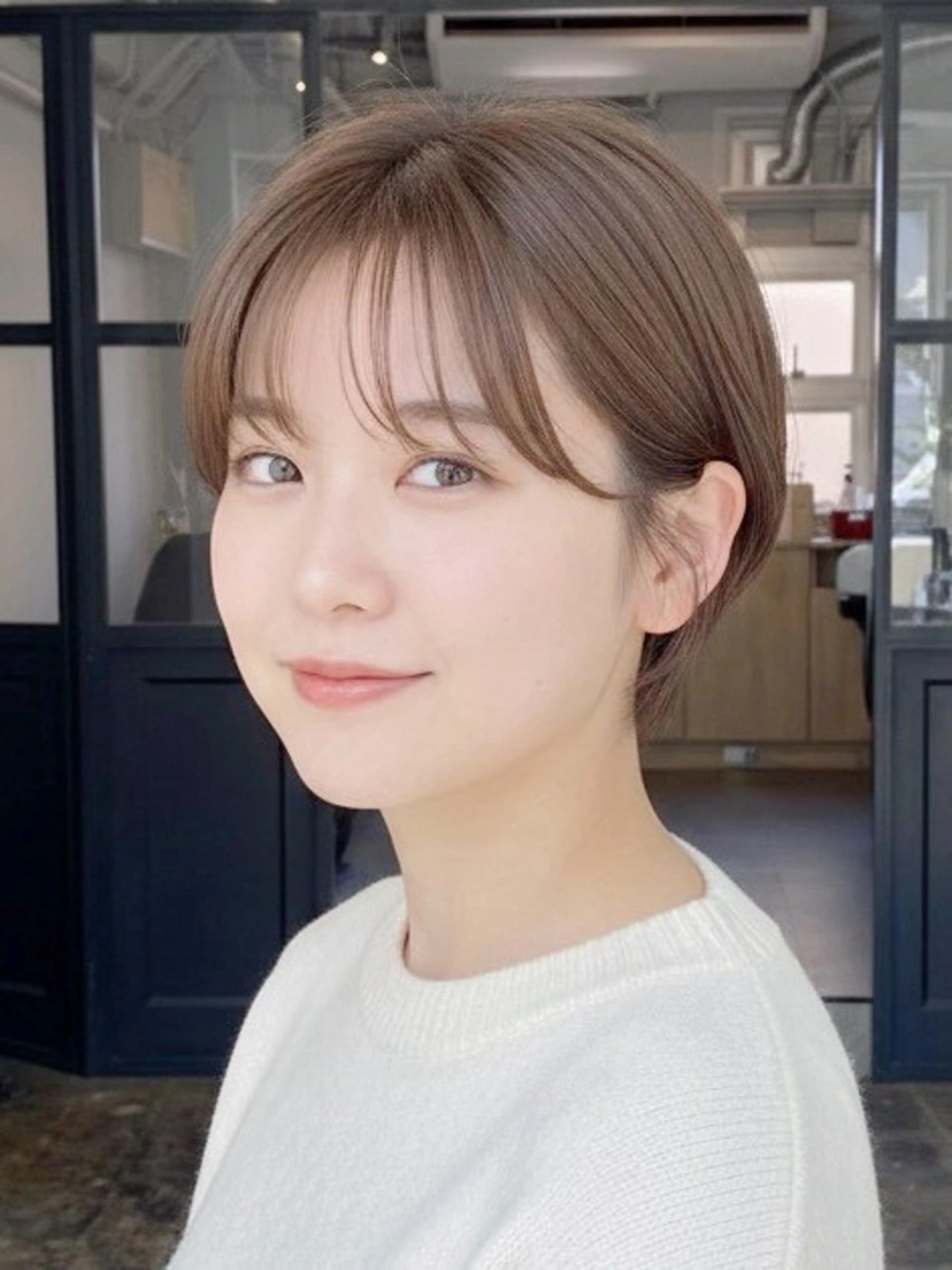 ショート パーマ・レイヤー 髪質改善・TANIのヘアスタイル