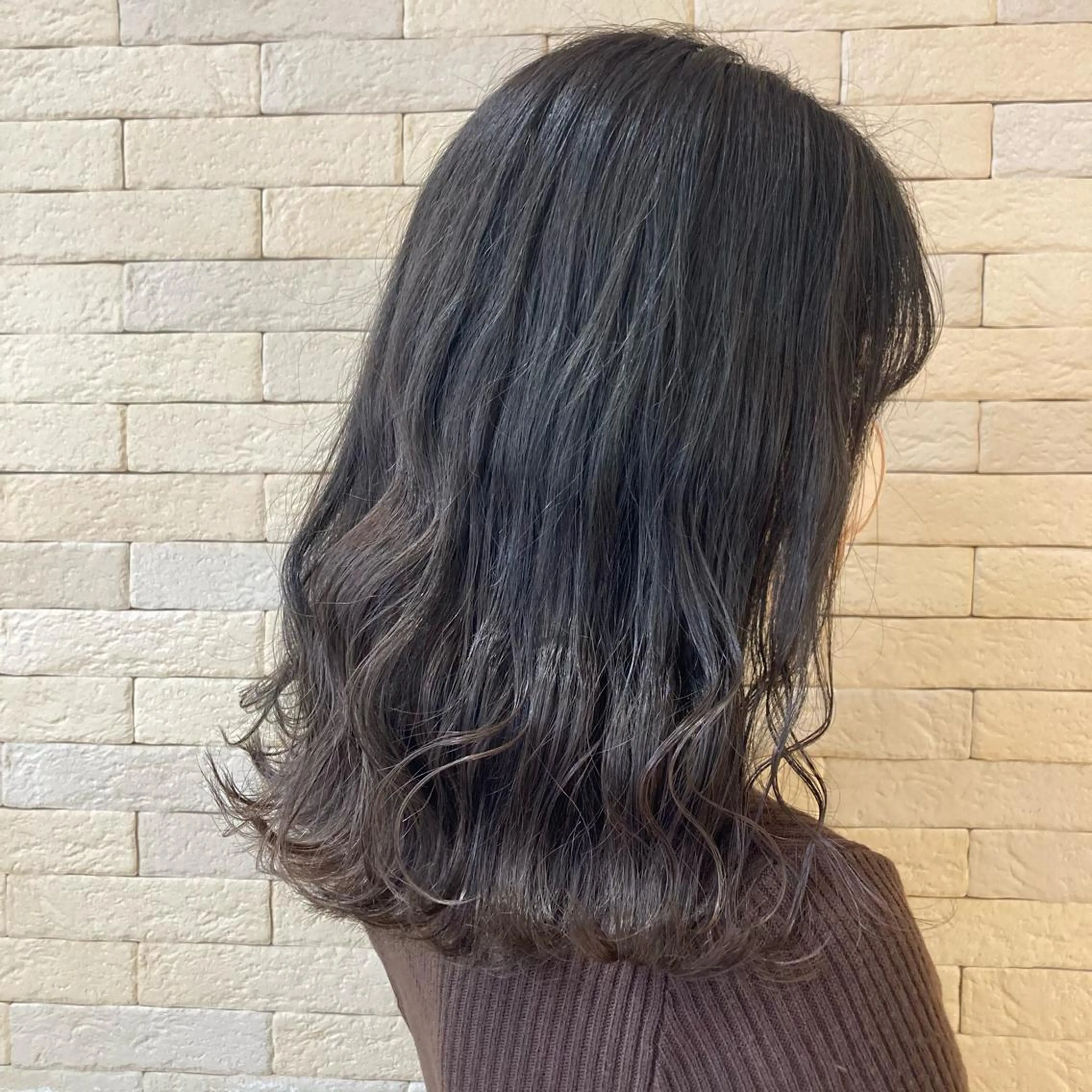 ミディアム カラー カット ヘアカラー トリートメント 💎髪質改善💎 西森千夏のヘアスタイル