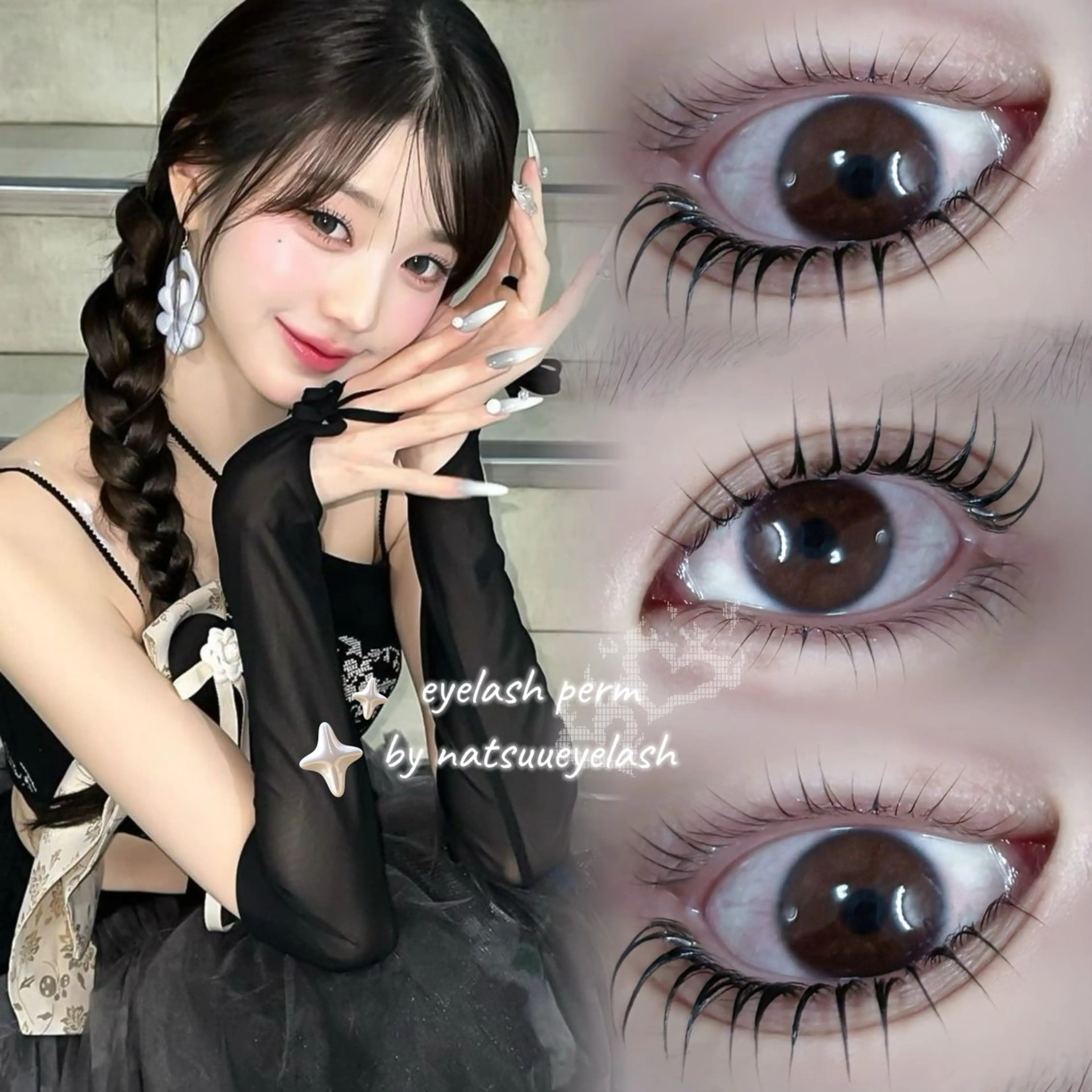 マツエク・マツパ マツパ Nana 🎀のマツエク・マツパデザイン