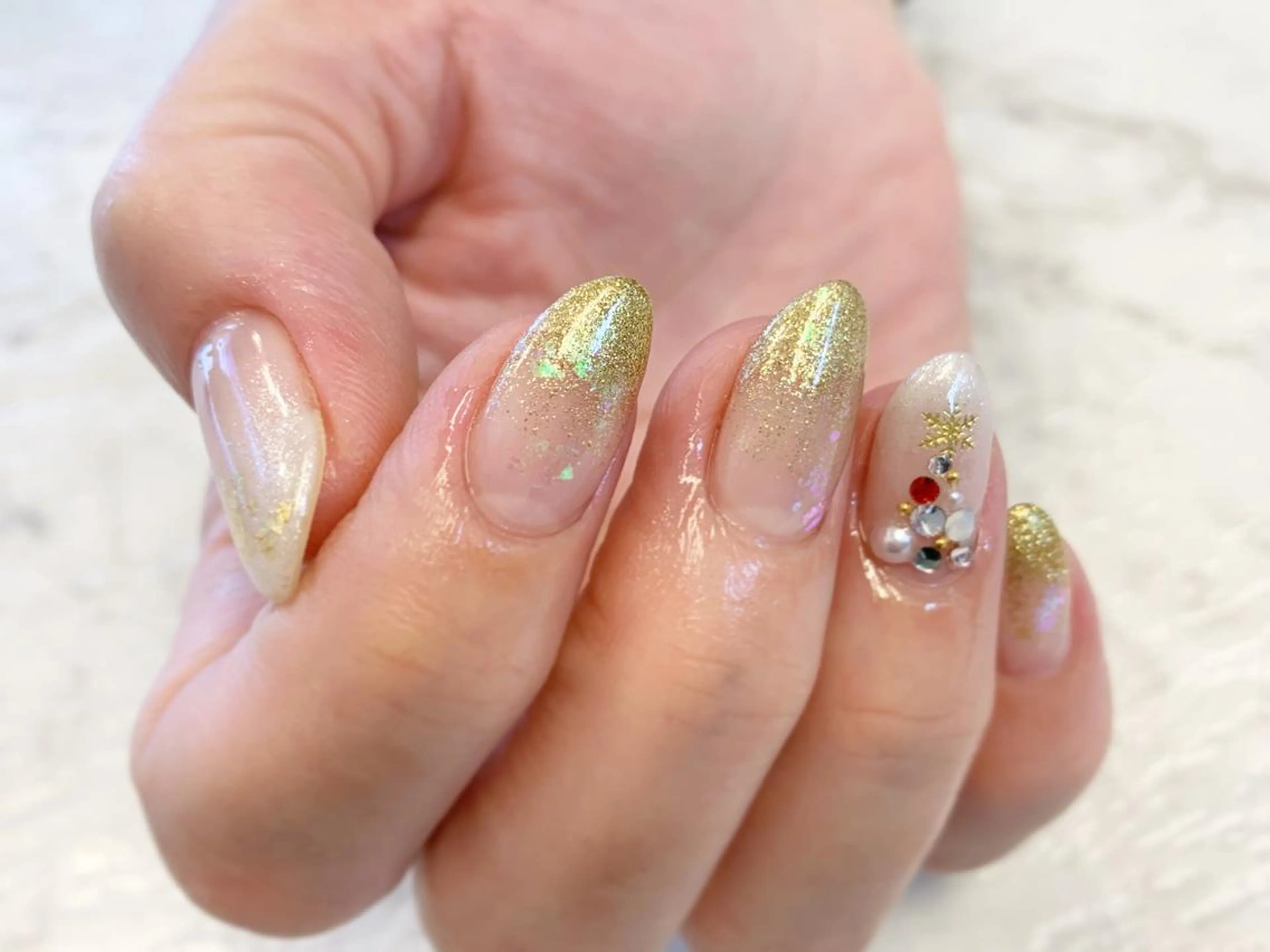 ネイル N-mode所属・yuya パラジェル/長さ出しのネイルデザイン