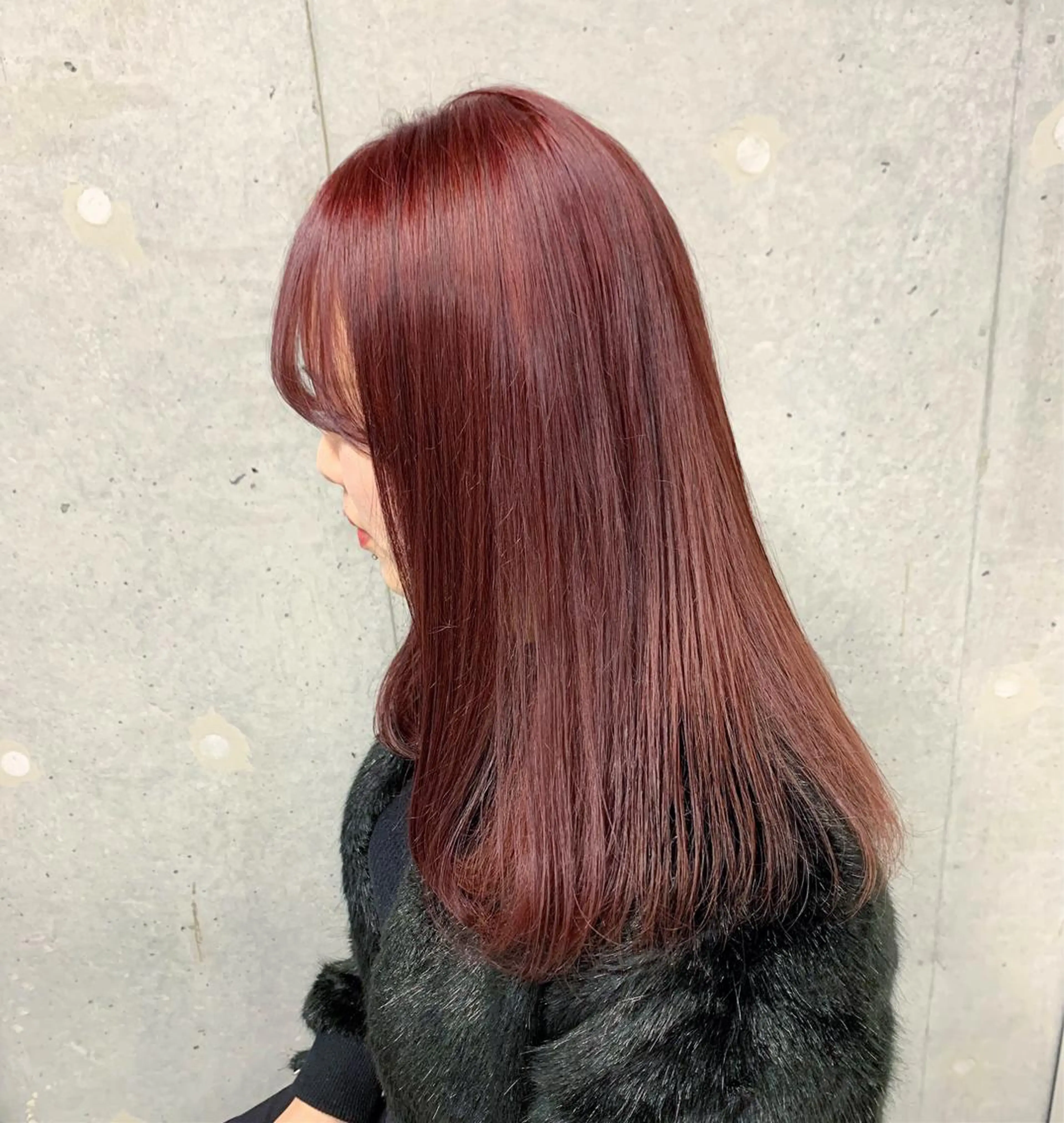 ロング カラー パーマ ヘアアレンジ メンズ Amelie yunのヘアスタイル