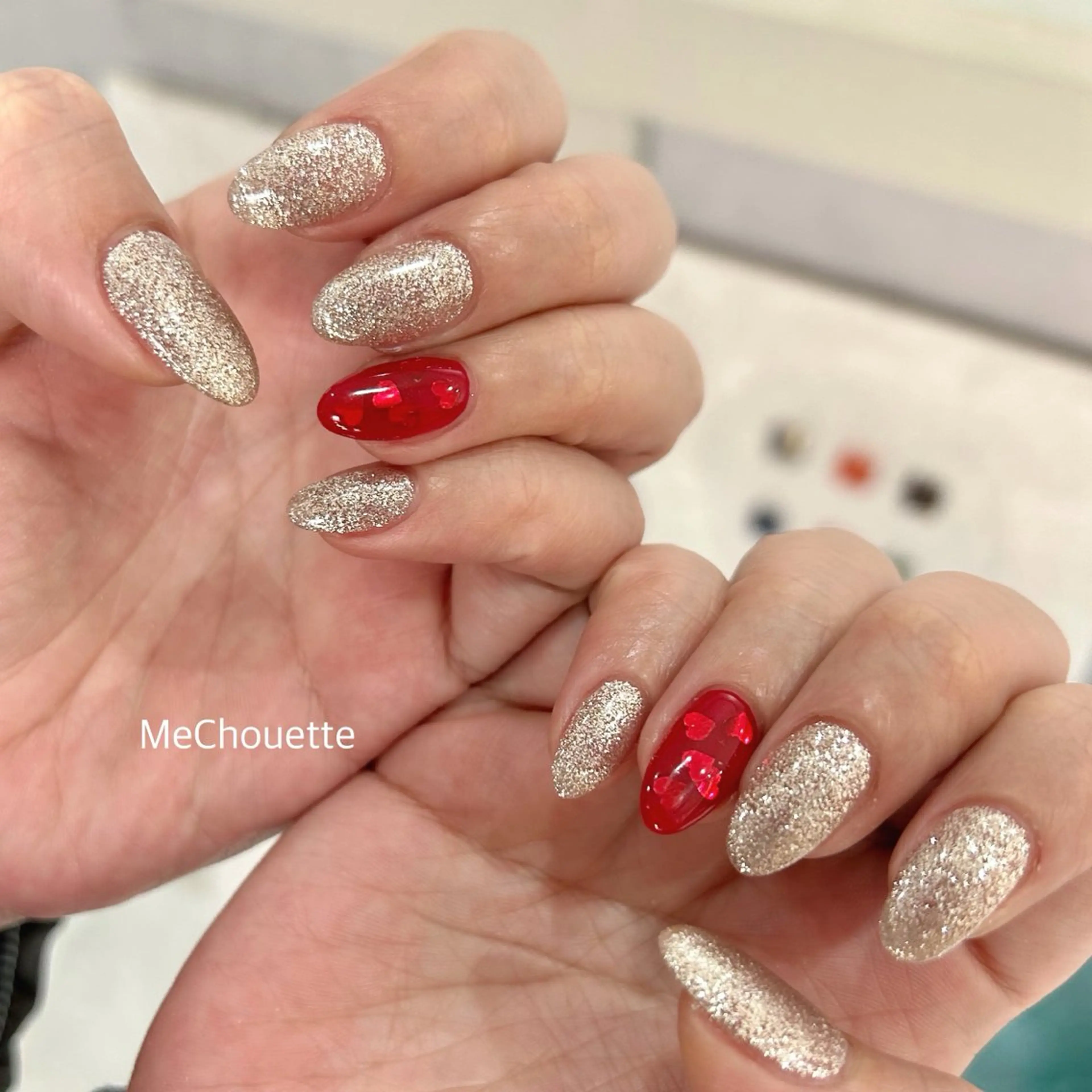 ネイル アートネイル ワンカラーネイル Me   Chouette所属・MeChouette ネイルのネイルデザイン