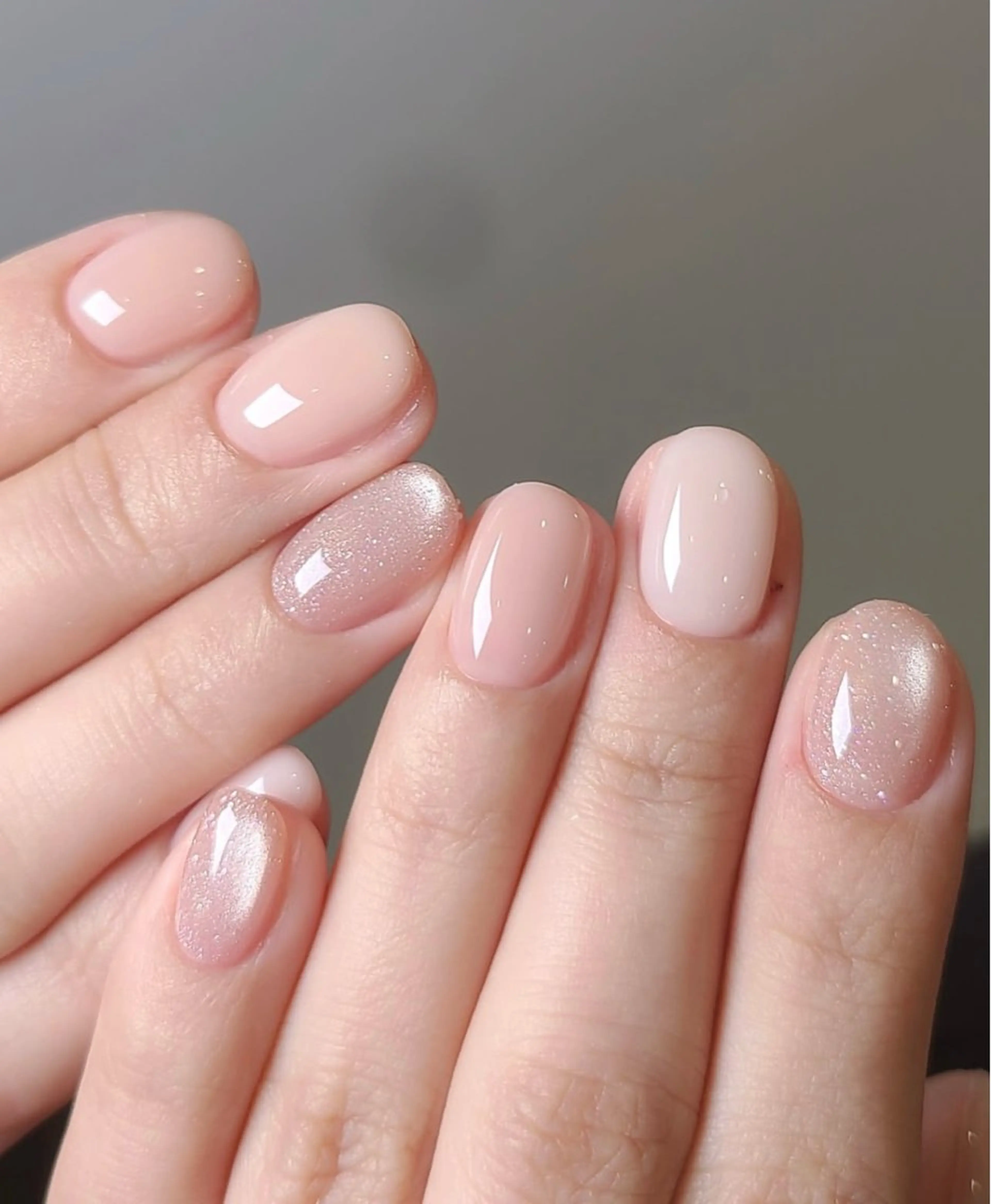 ネイル マグネットネイル ワンカラーネイル sora ❄️のネイルデザイン