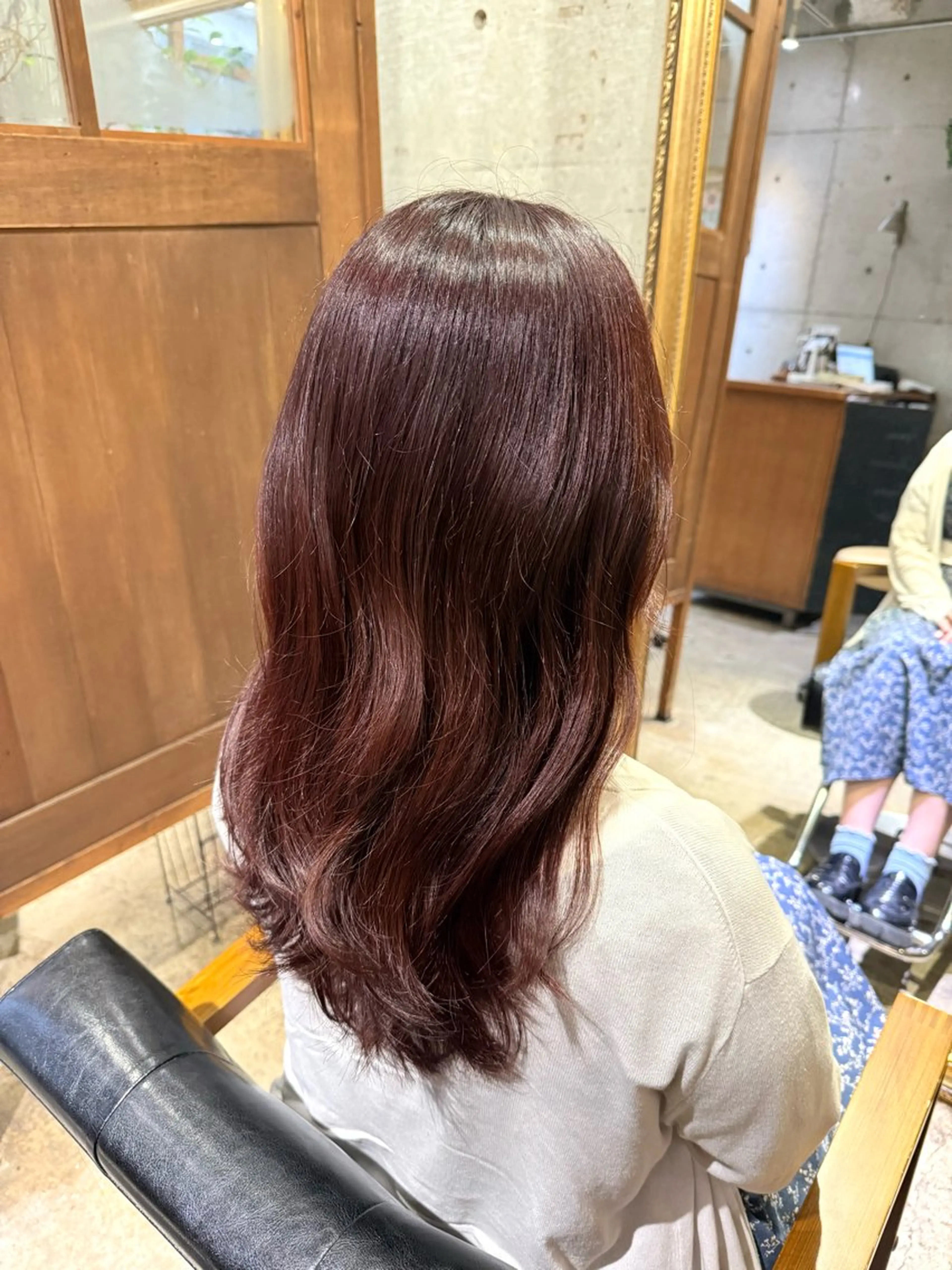 ロング カット ヘアカラー トリートメント Cadre新小岩🫧 栗原葵のヘアスタイル