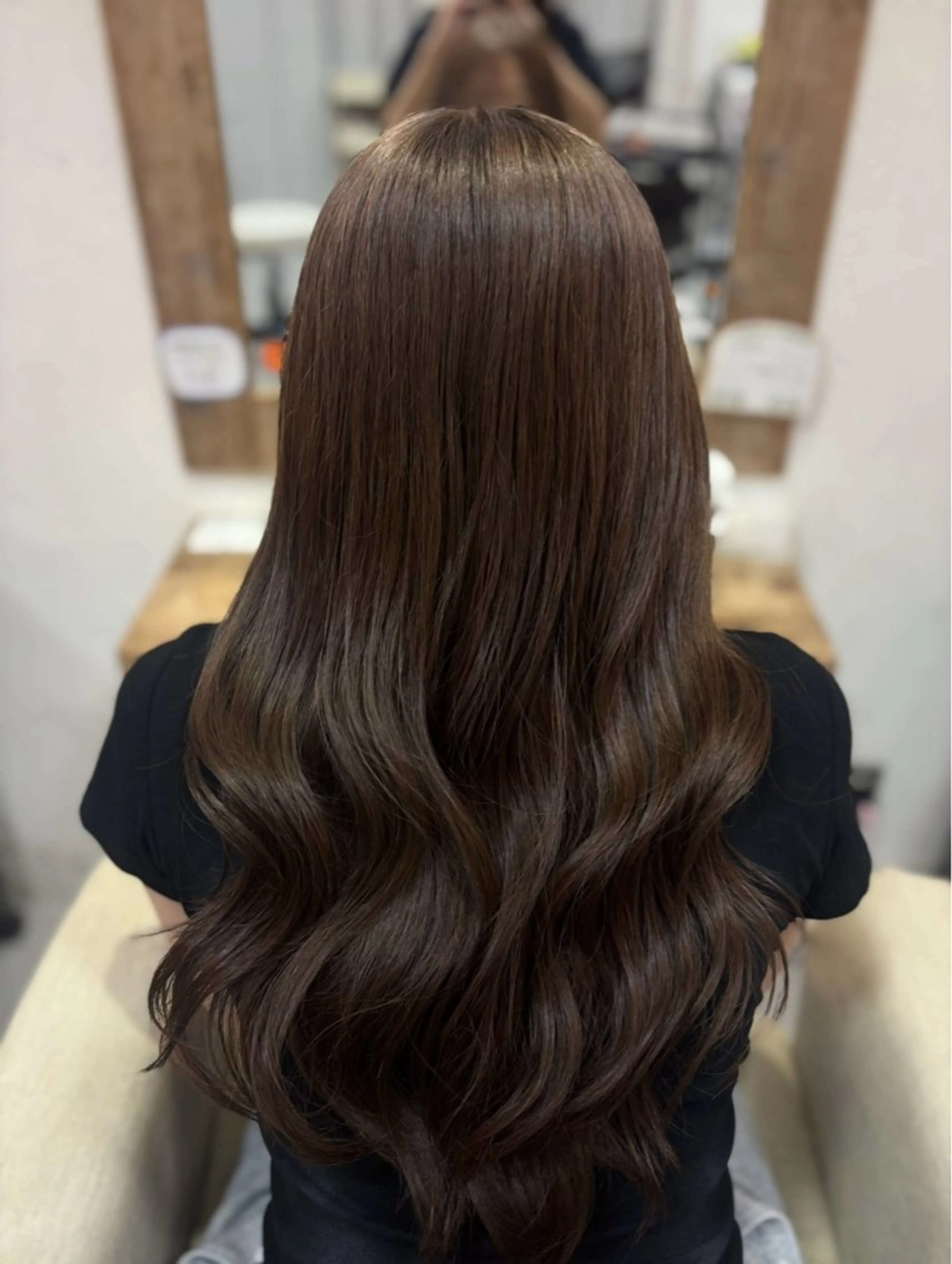 セミロング カラー 草津美容室🪽 Coconeのヘアスタイル