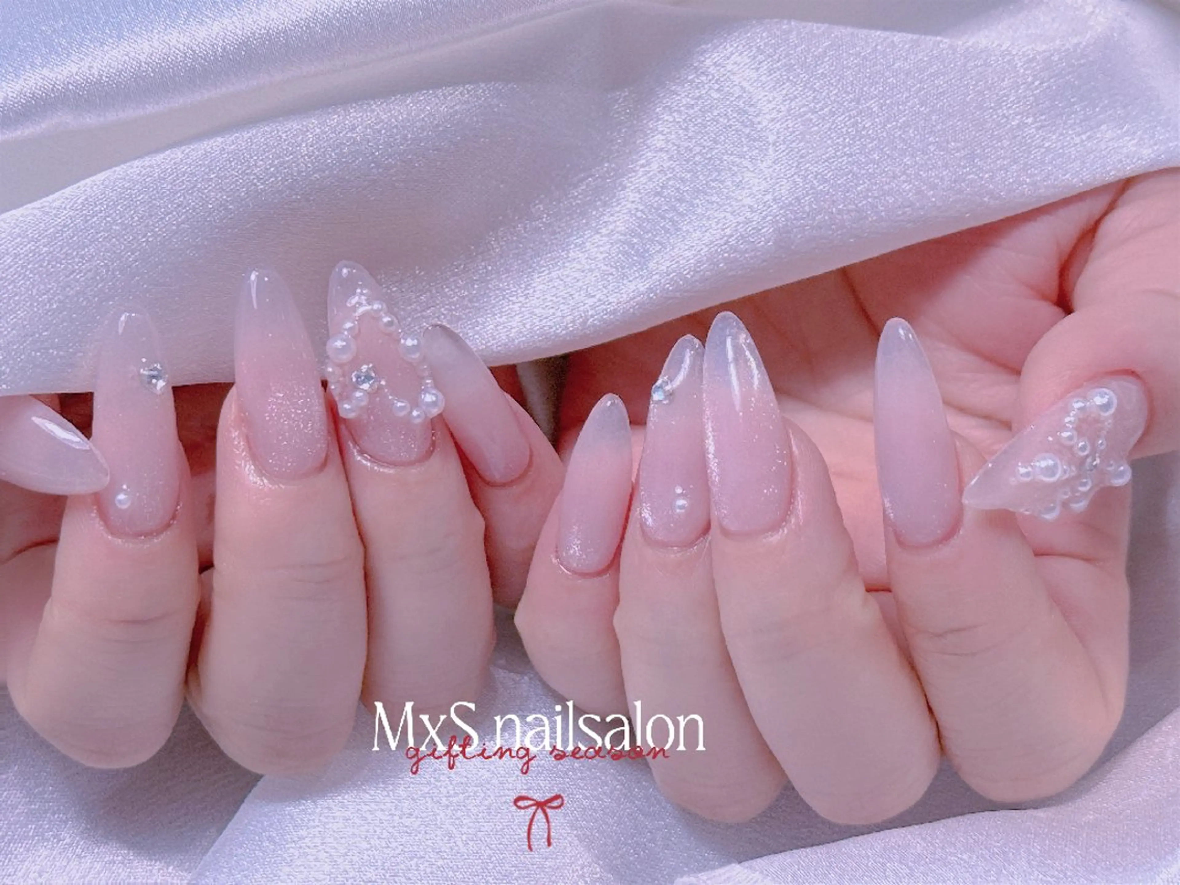 ネイル ハンドネイル ハンドケア MxS リィリィのネイルデザイン