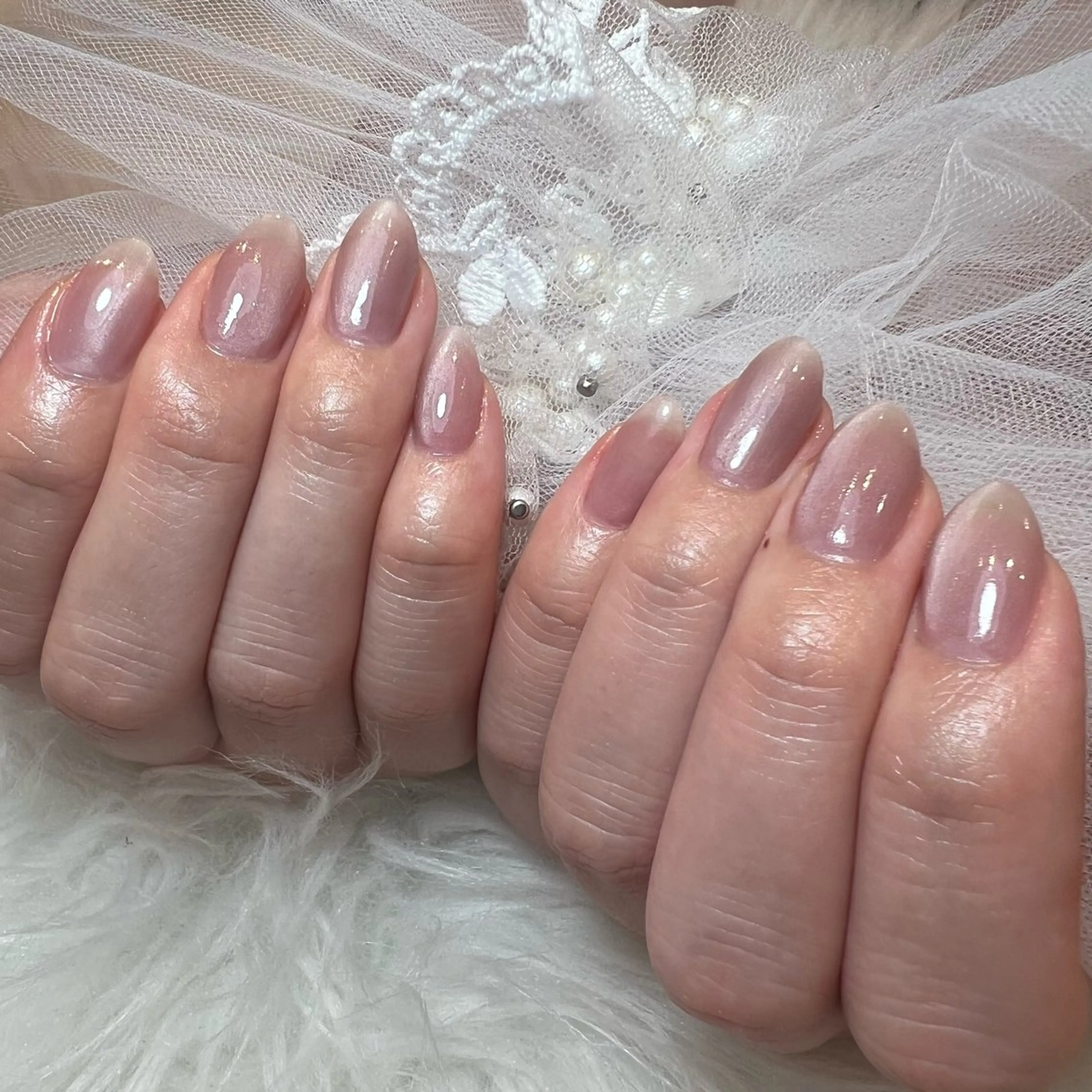 ネイル マグネットネイル LIB VALLA haruka🎀🫧のネイルデザイン