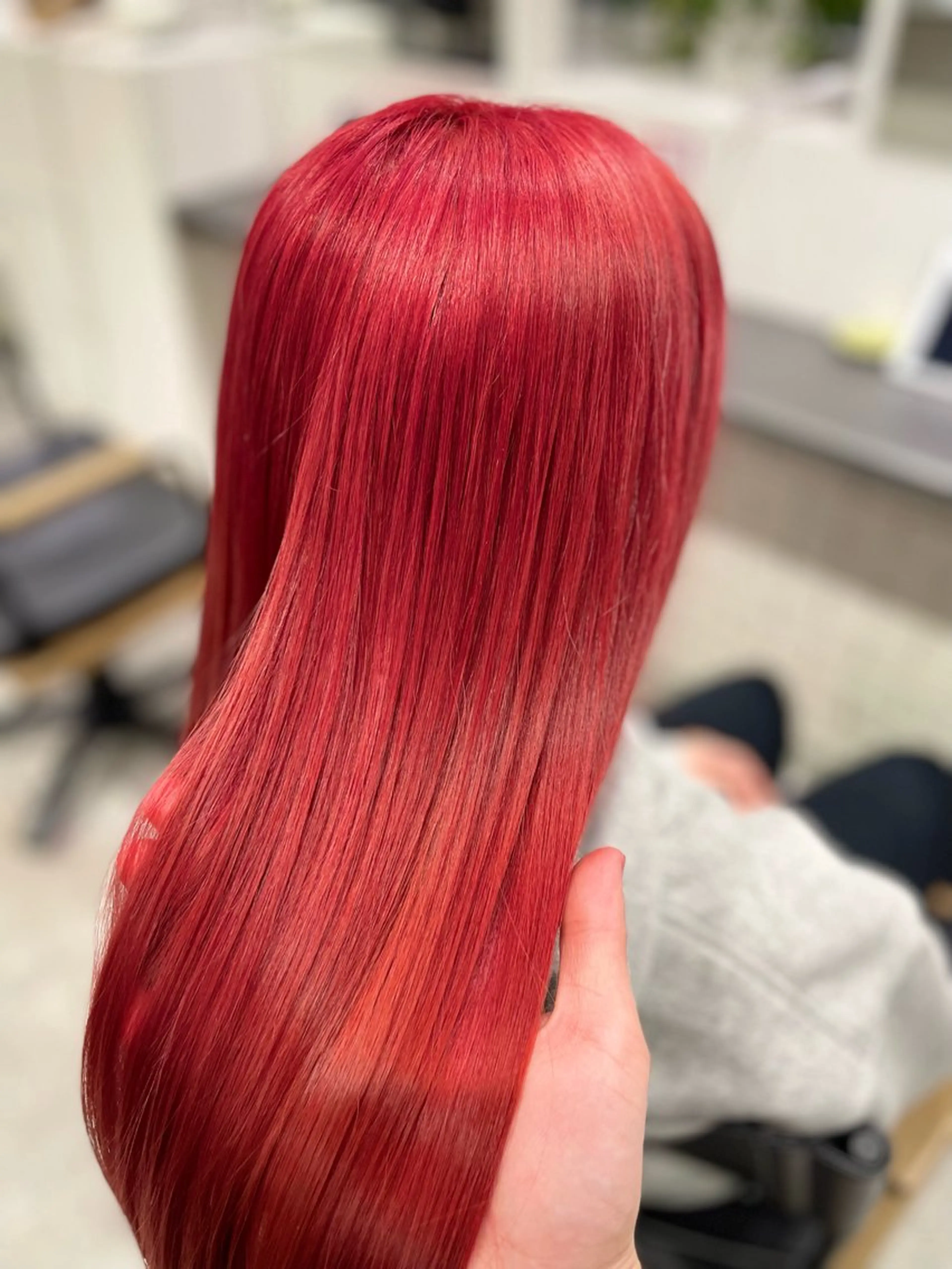 ロング カラー ヘアカラー トリートメント GaKu/ハイトーン /ブリーチ/レイヤーのヘアスタイル