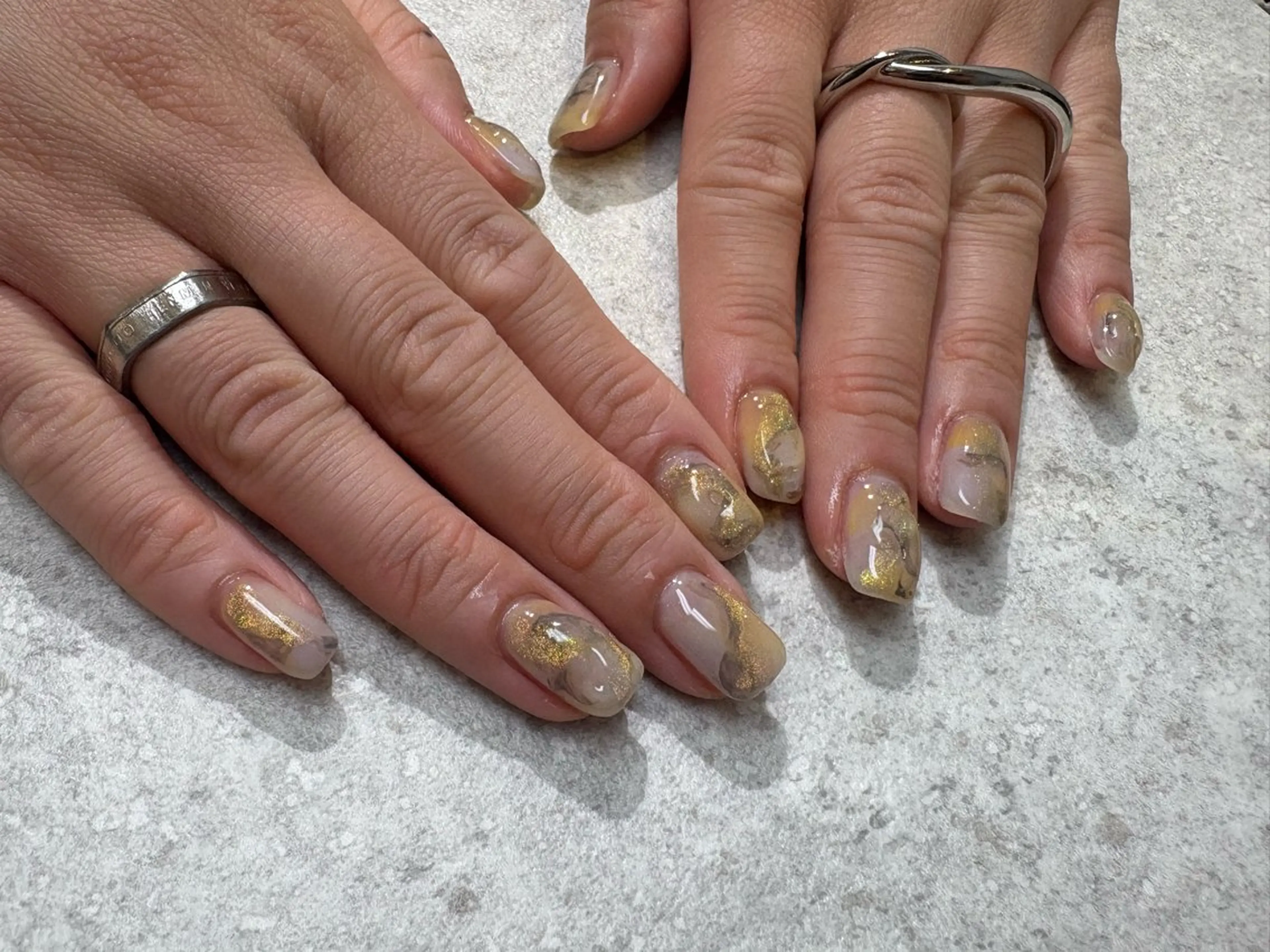 ネイル ハンドネイル おきな みえこのネイルデザイン