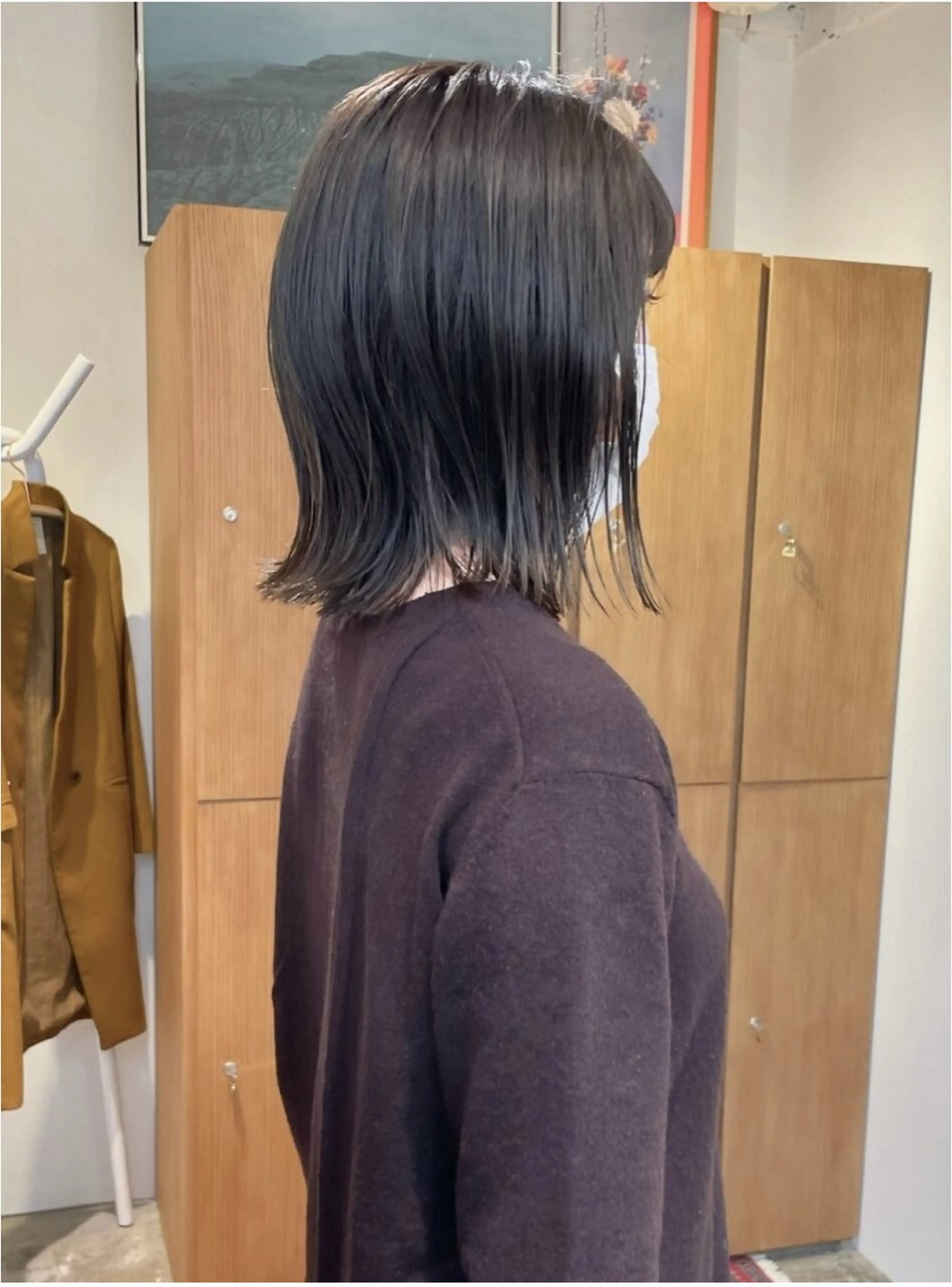 ショート カラー アッシュ アッシュグレー 透明感カラー ヘアカラー 立川艶髪カラーと映画 美容師YUJIのヘアスタイル