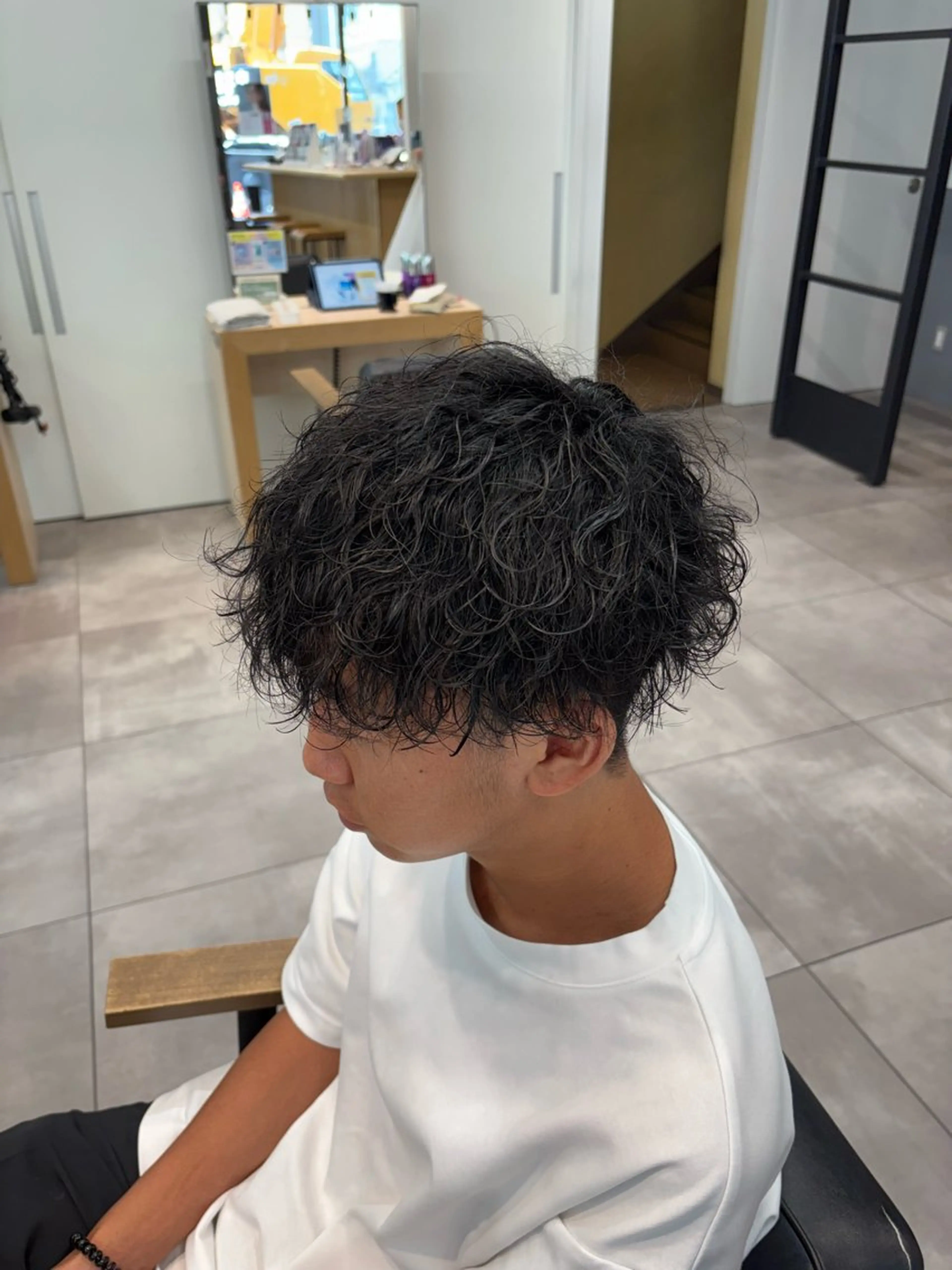 パーマ メンズ マッシュ メンズパーマ カット パーマ メンズ特化美容師 /HIKARU🔥のヘアスタイル